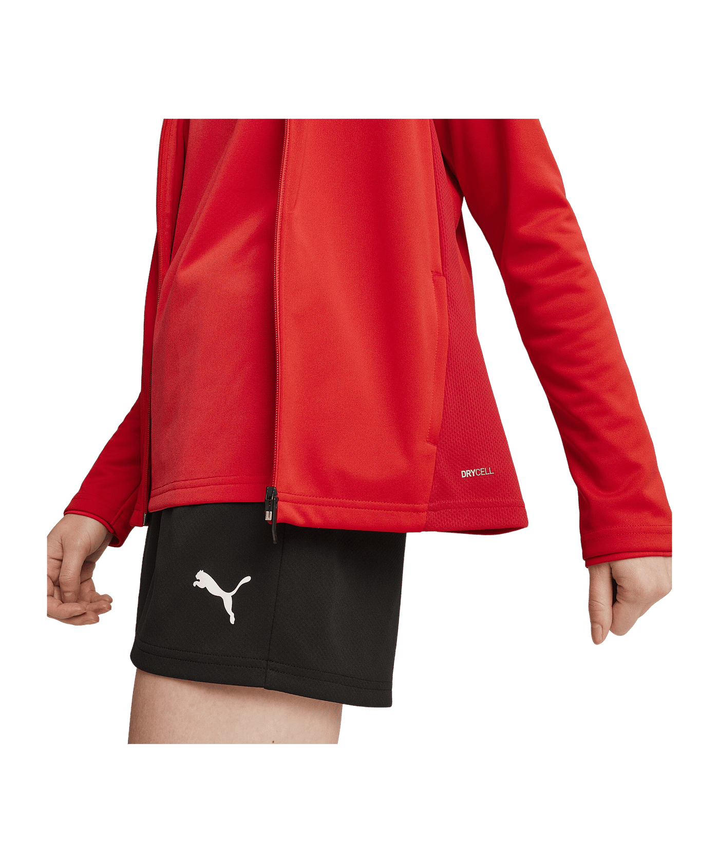 PUMA teamGOAL Trainingsjacke Damen Rot F01 - rot