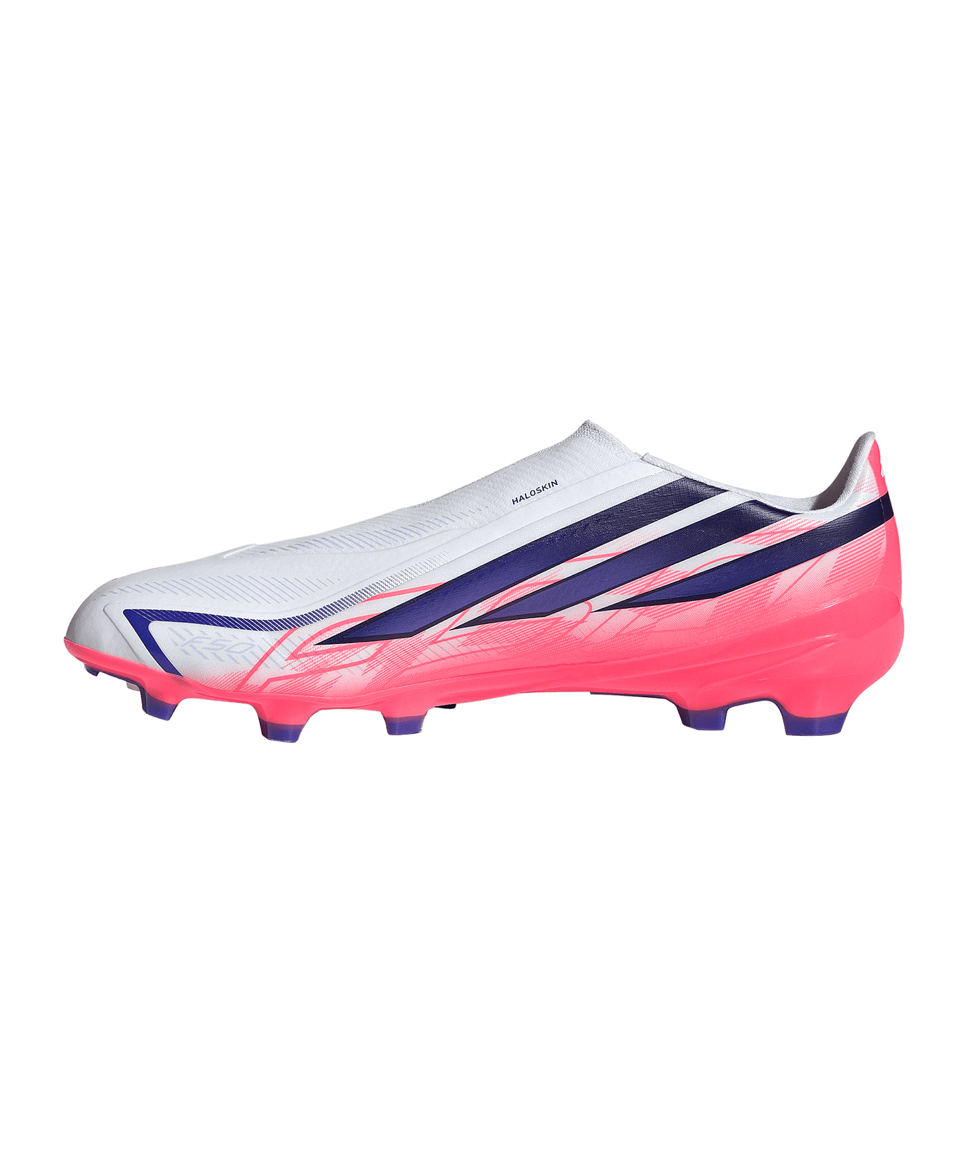 adidas F50 Hyperfast League Laceless FG Weiß - weiss