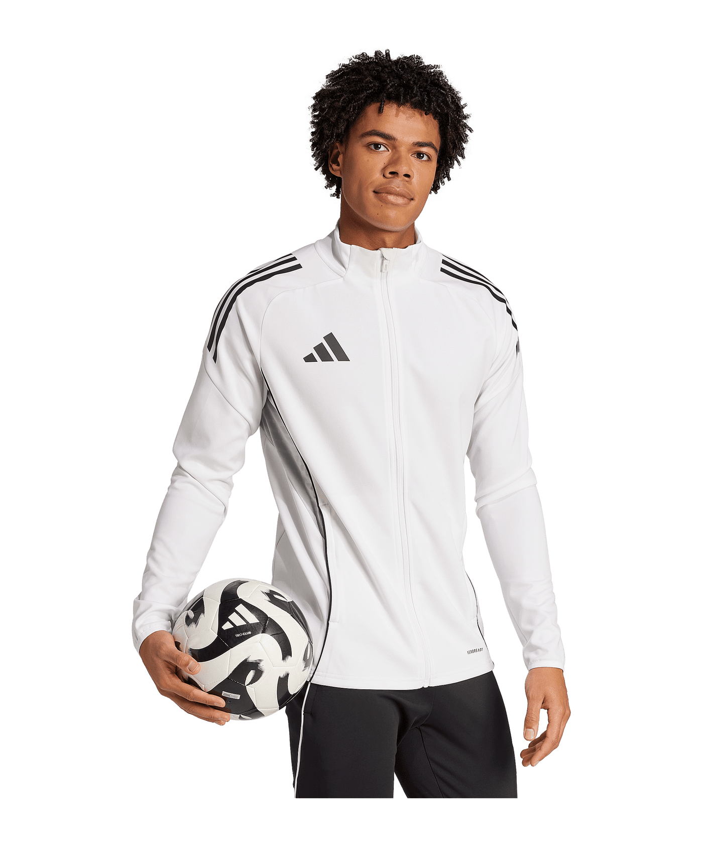 adidas Tiro 25 Competition Trainingsjacke Weiß - weiss