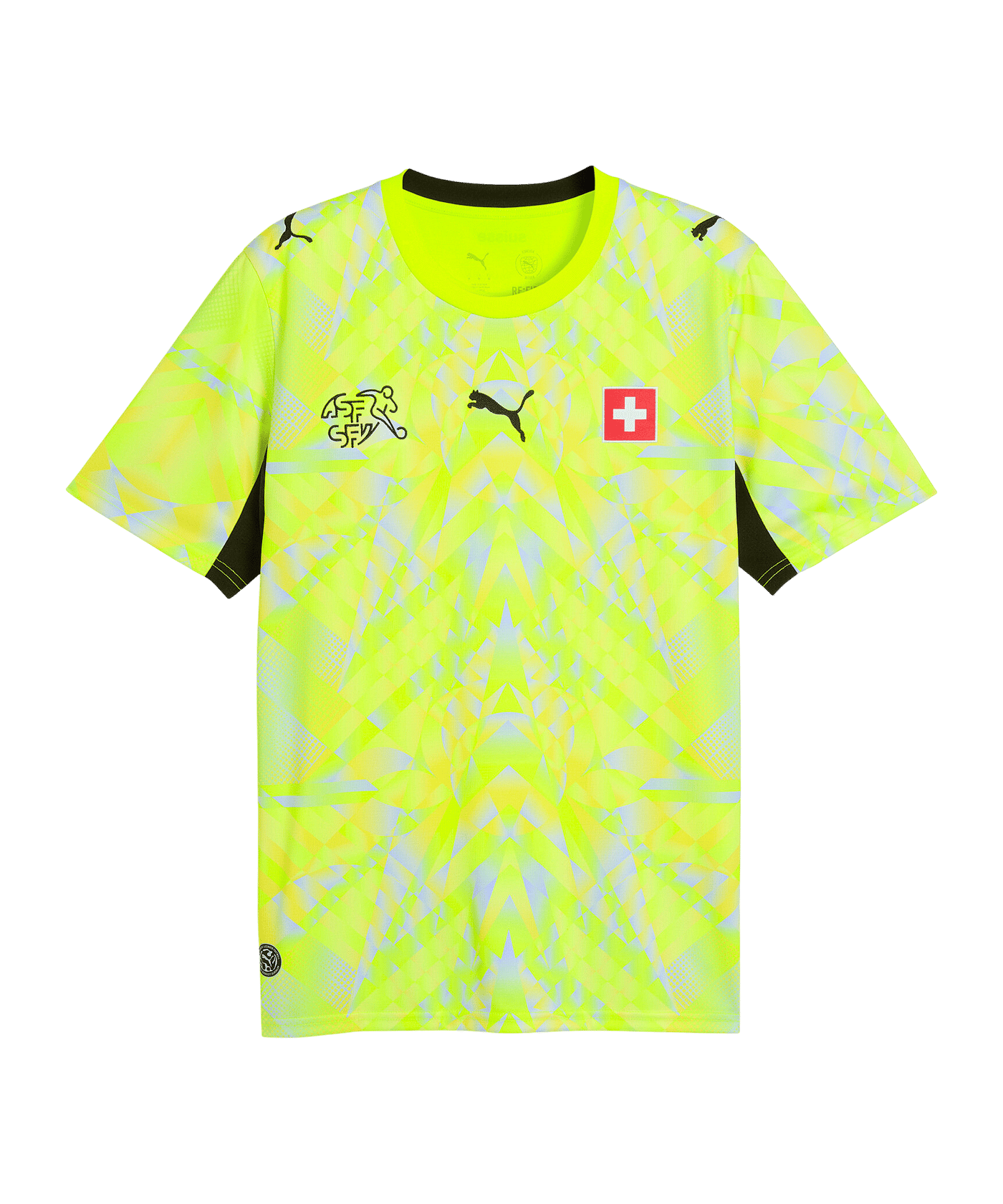 PUMA SFV Schweiz Replica Torwarttrikot Home WM 2026 Gelb F89 - gelb