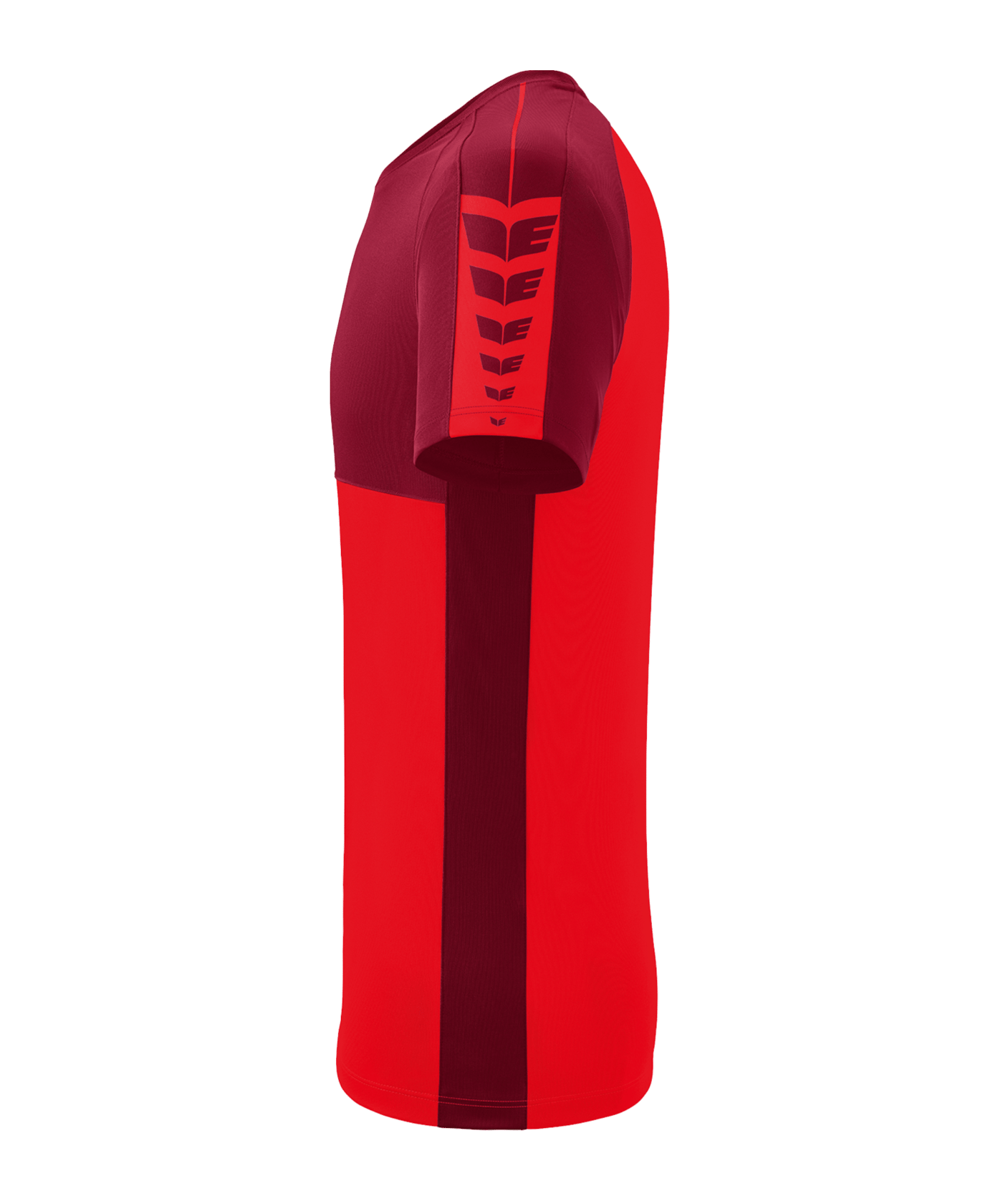 Erima Six Wings T-Shirt Kids Rot Dunkelrot - rot