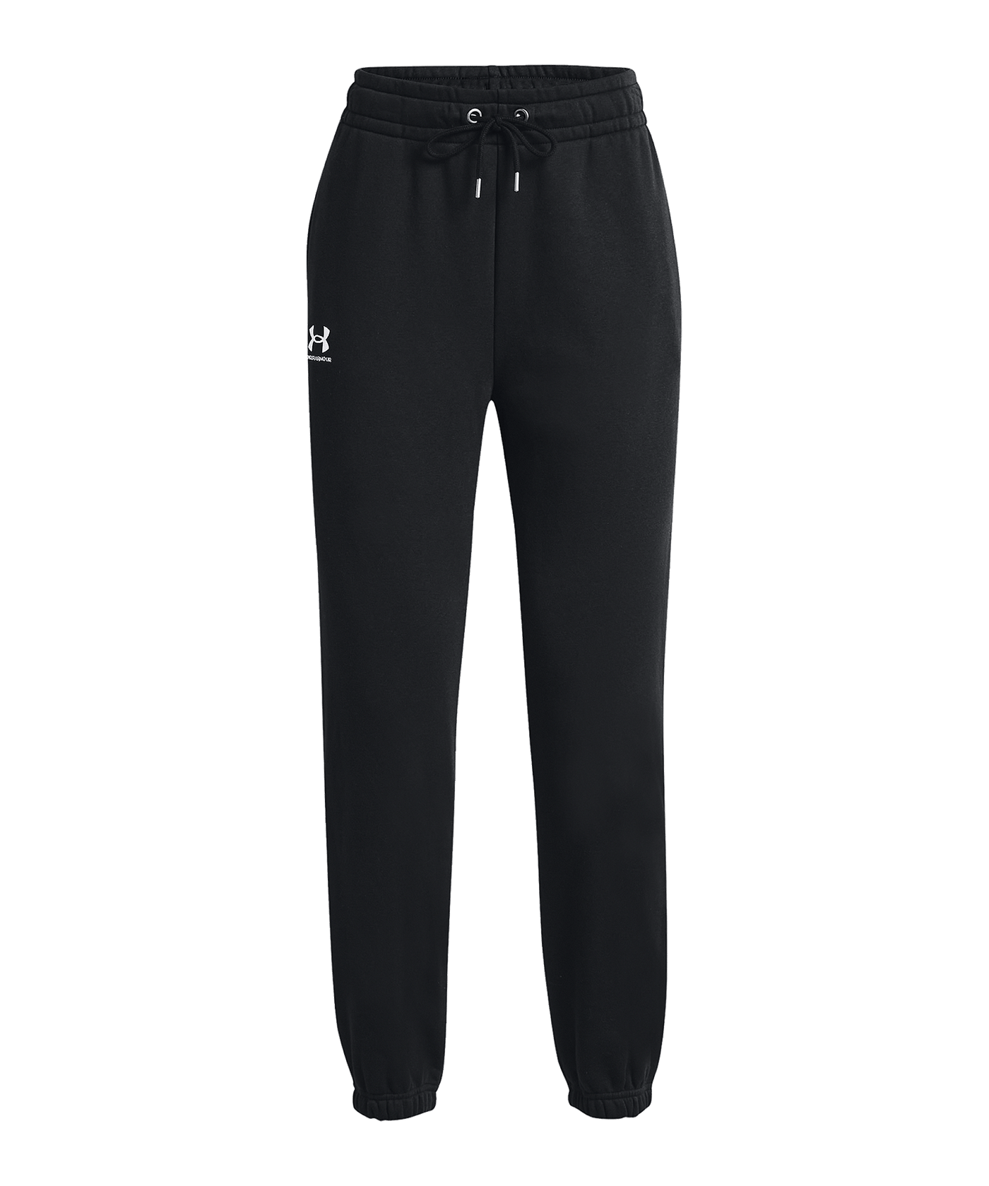 Under Armour Essential Jogginganzug Damen Schwarz - schwarz