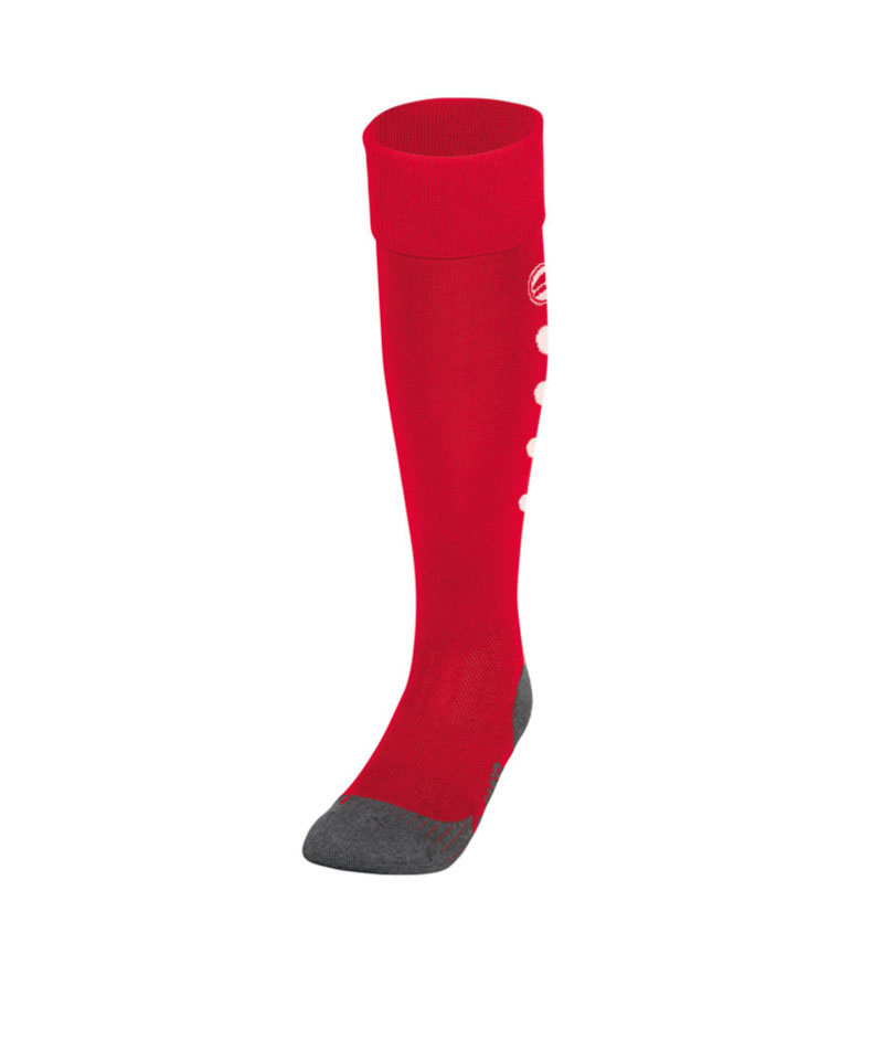 JAKO Roma Stutzenstrumpf Rot Weiss F01 - rot