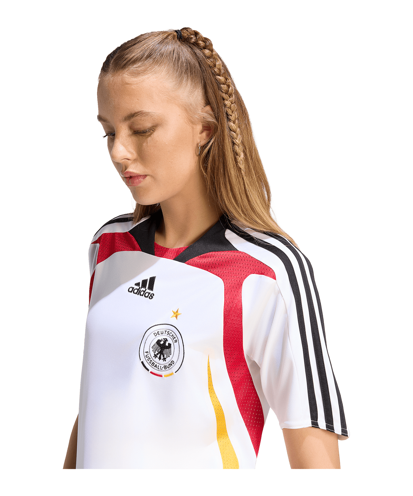 adidas DFB Deutschland Trikot Home 2007 Damen Weiß - weiss