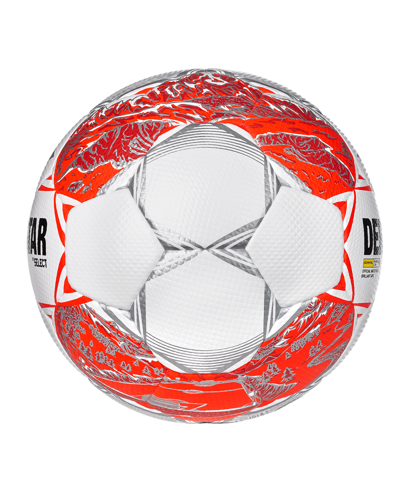 Derbystar Admiral Bundesliga Brillant APS v24 Spielball F024 - weiss