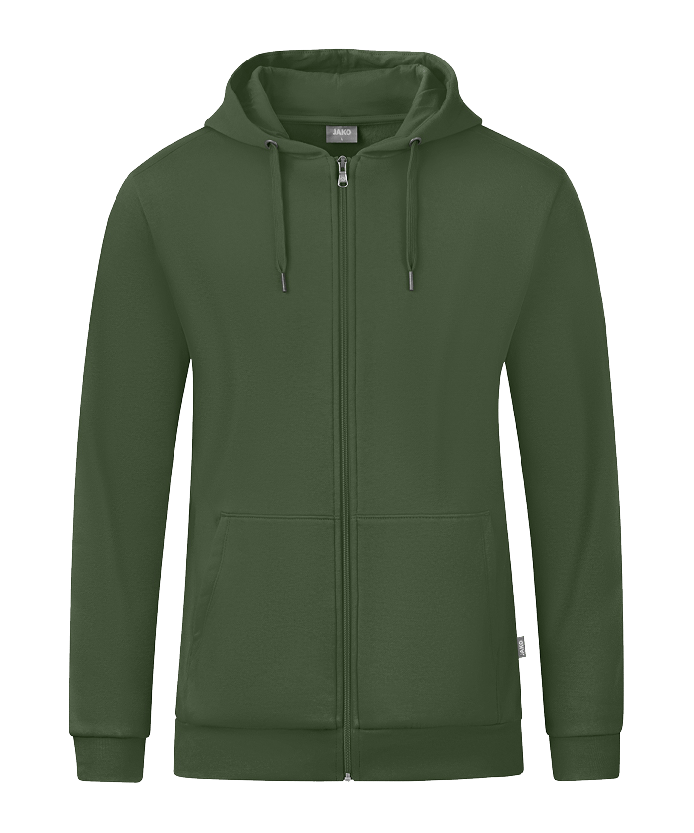 Jako Organic Kapuzenjacke Grün F240 - gruen