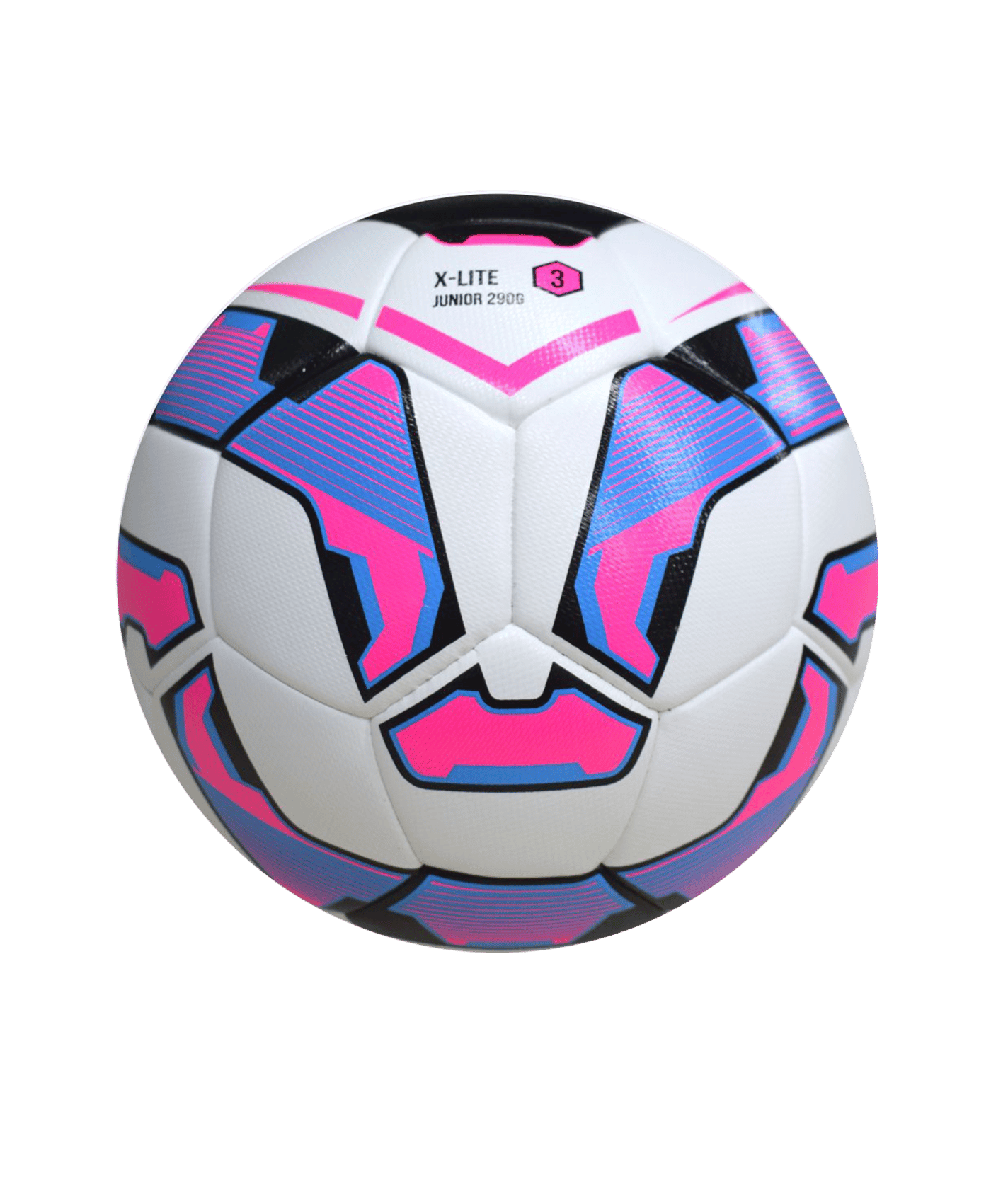 Cawila Light-Fußball MISSION HYBRID X-LITE | Fairtrade 290g | Gr.3 - weiss