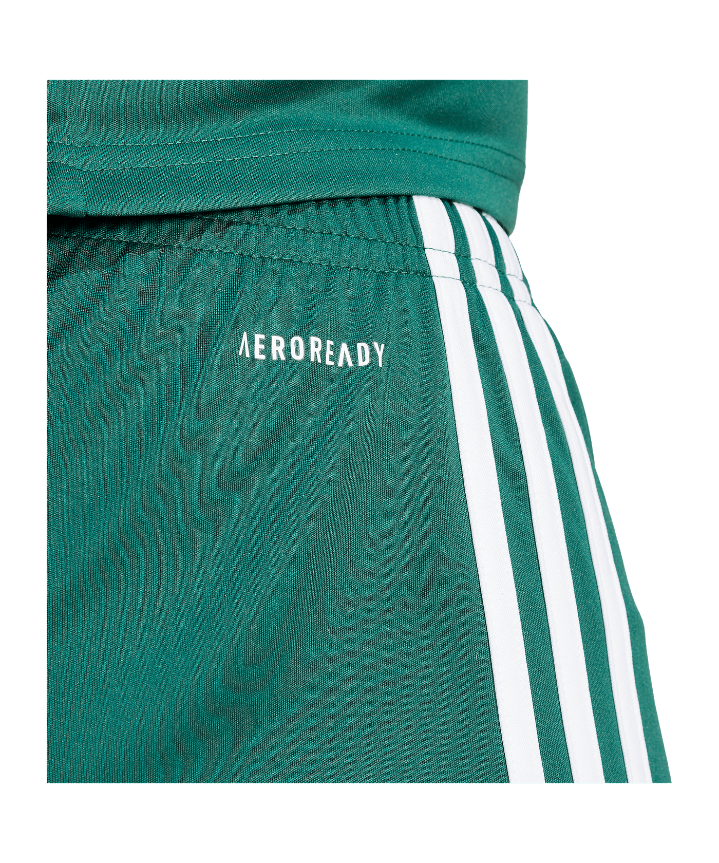 adidas Squadra 25 Short Dunkelgrün/Weiß - gruen