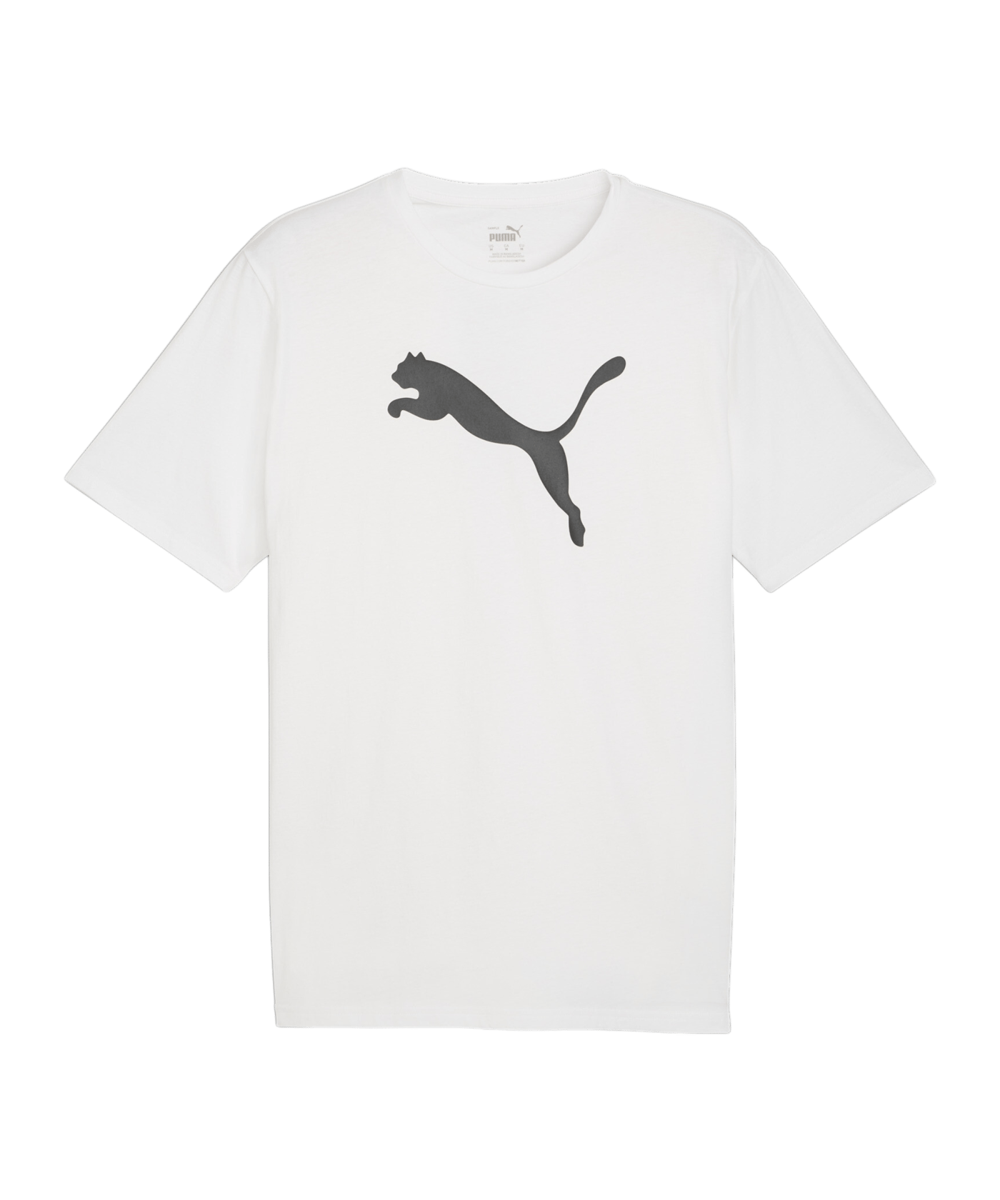 PUMA teamRISE Logo Trainingshirt Weiss F04 - weiss