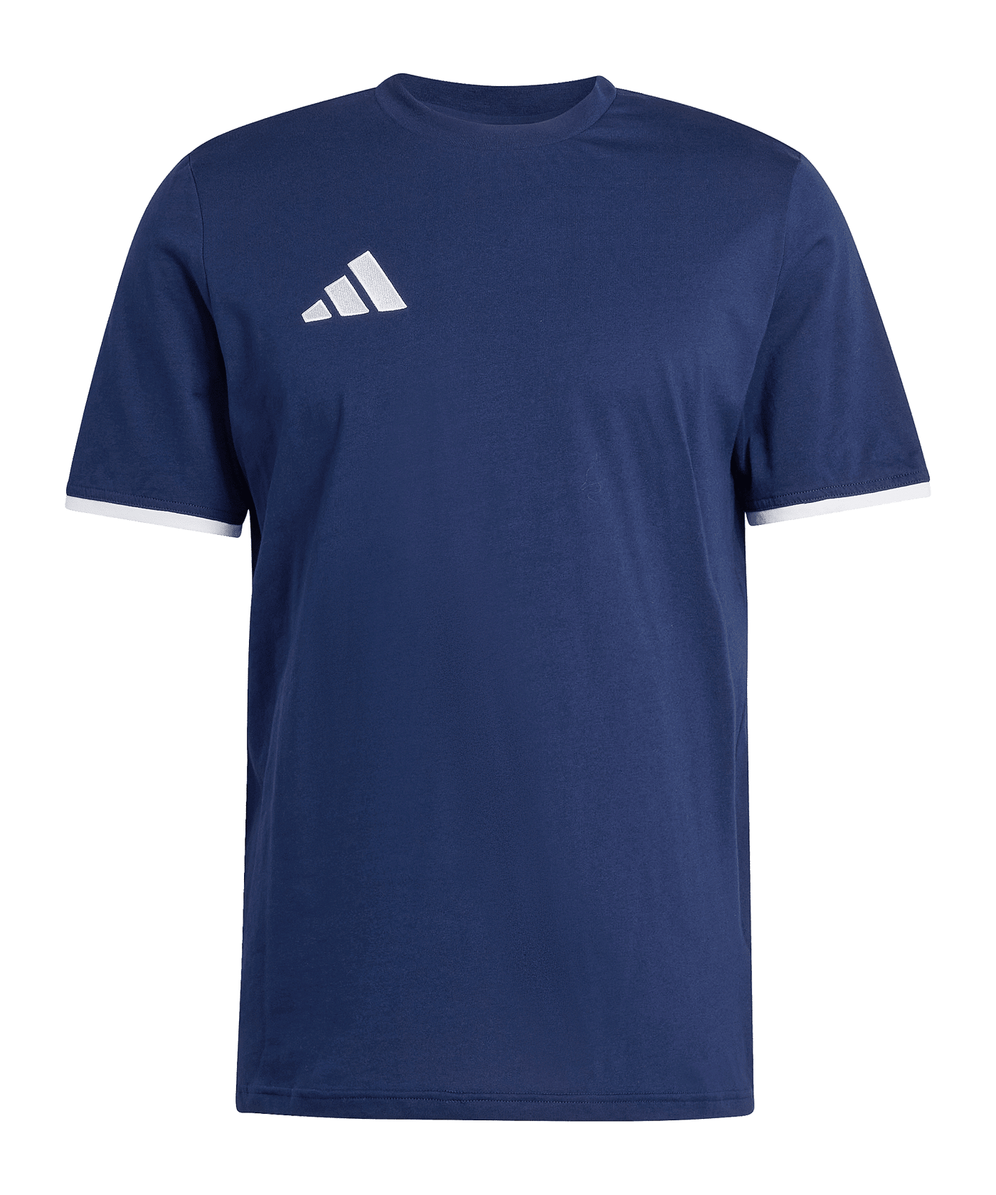 adidas Entrada 26 T-Shirt Dunkelblau - weiss