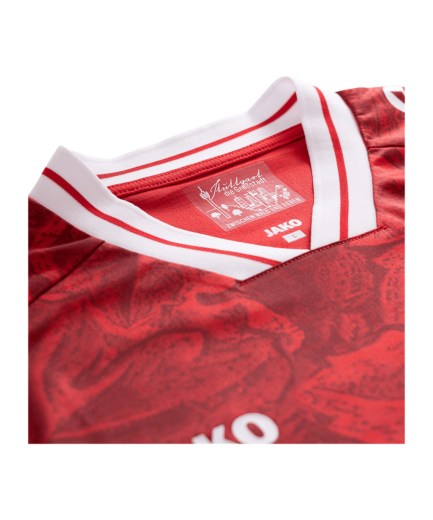 JAKO VfB Stuttgart Trikot Away 2025/2026 Kids Rot F110 - rot