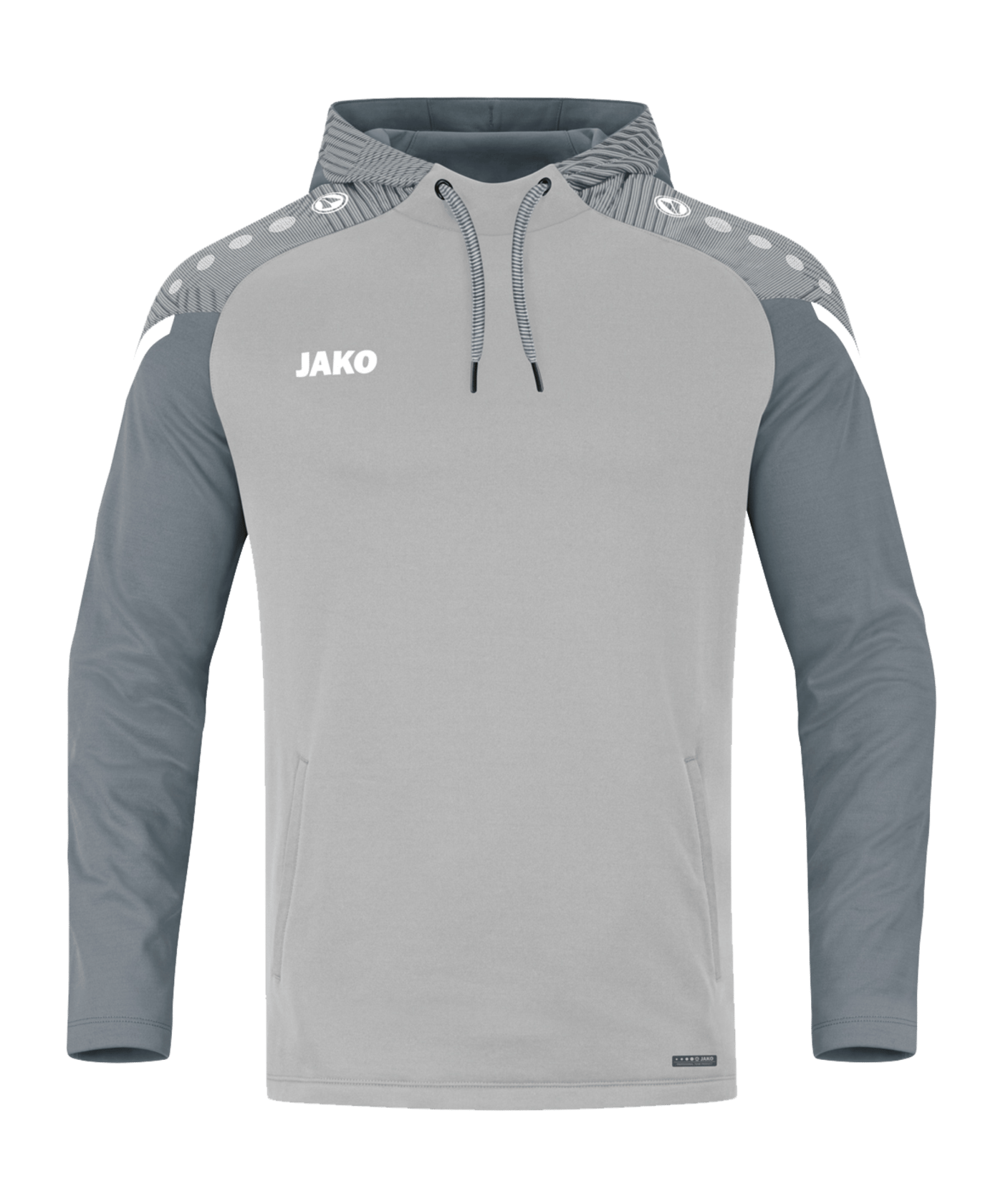 JAKO Performance Hoody Grau Grau F845 - schwarz