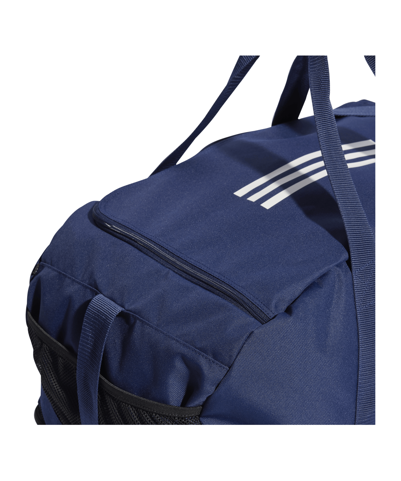 adidas Tiro League Duffel Bag Gr. L Blau Weiss - dunkelblau