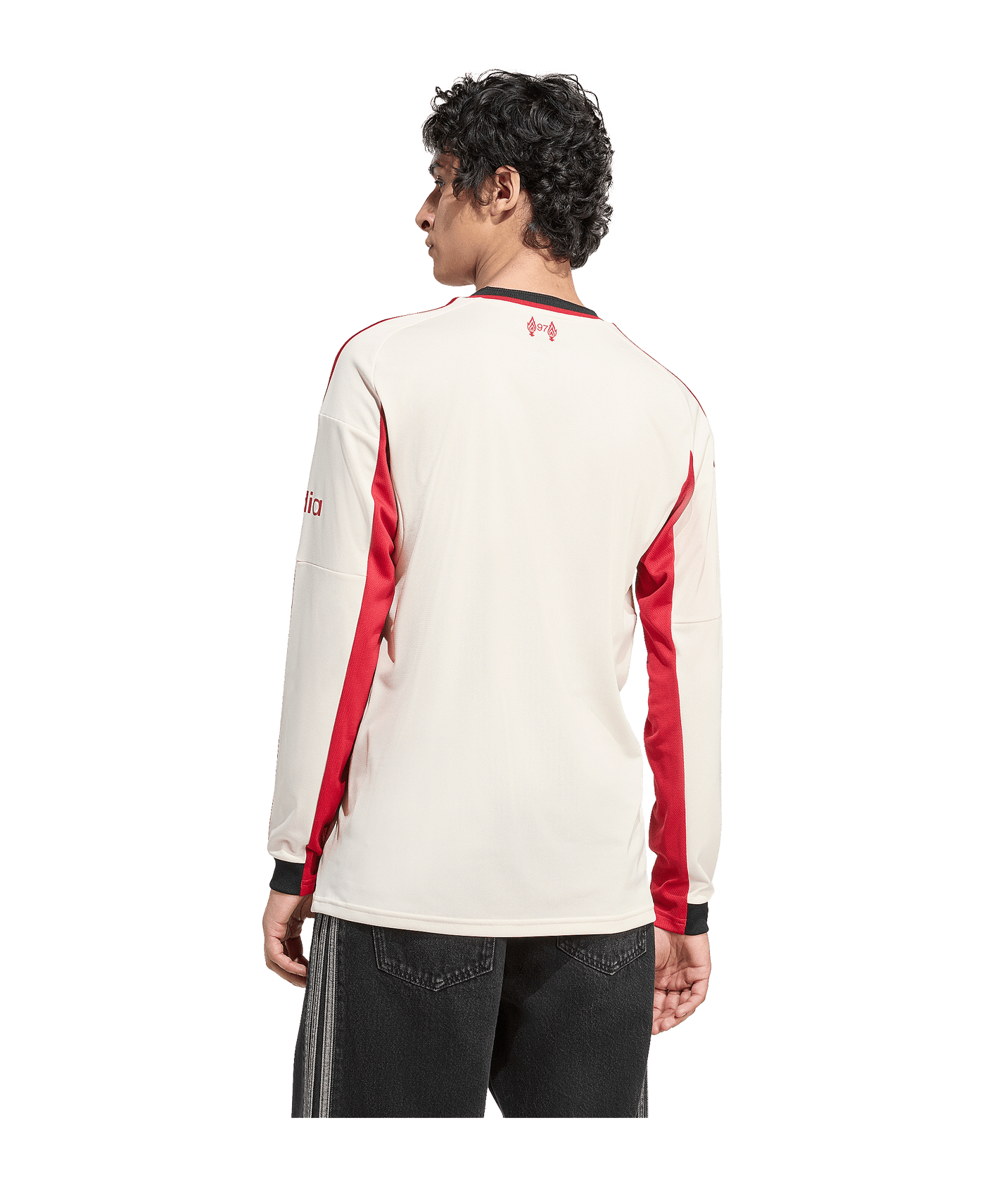 adidas FC Liverpool Trikot langarm Away 2025/2026 Weiß - weiss