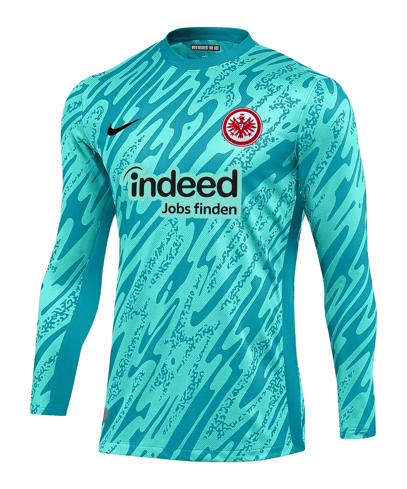 Nike Eintracht Frankfurt TW-Trikot 2024/2025 - tuerkis