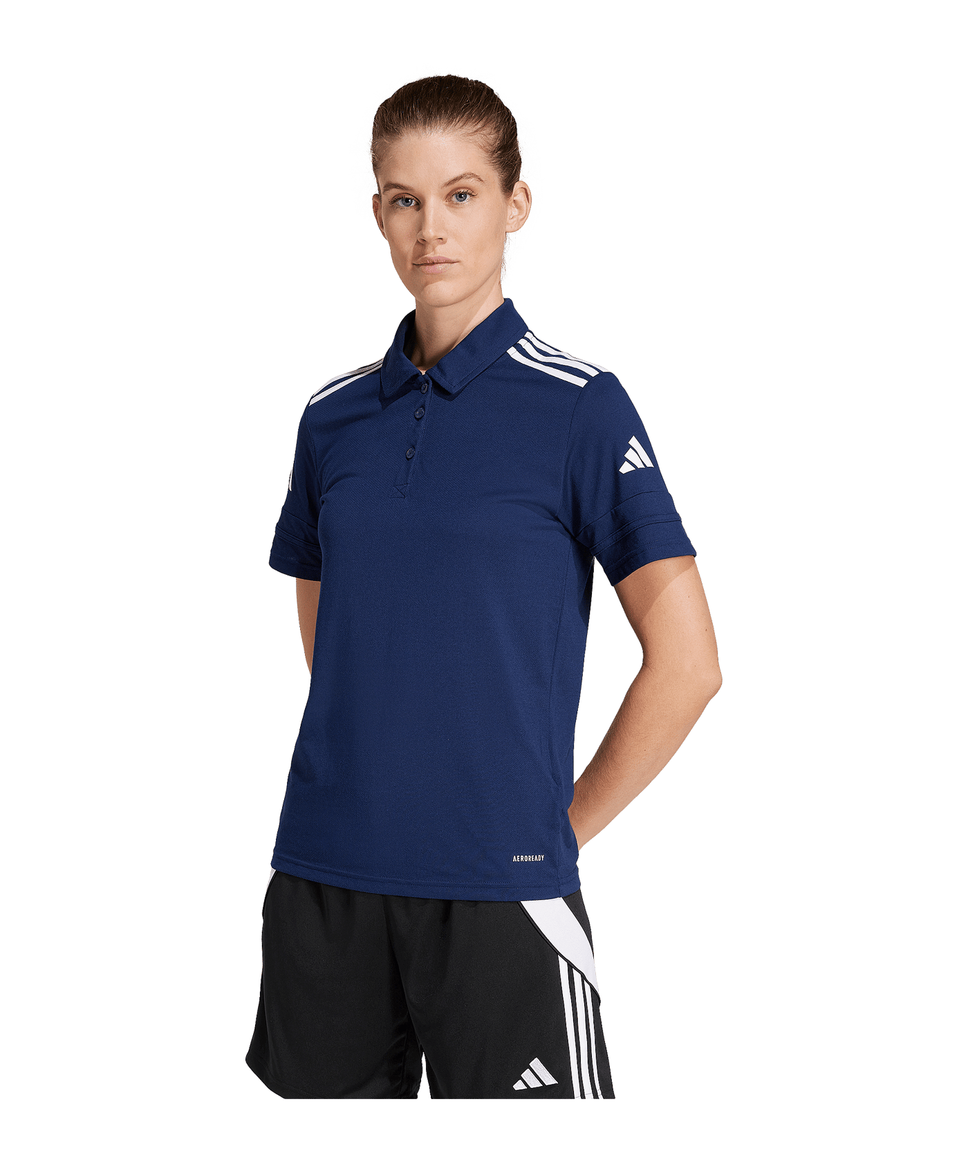 adidas Squadra 25 Polo Damen Blau | - blau