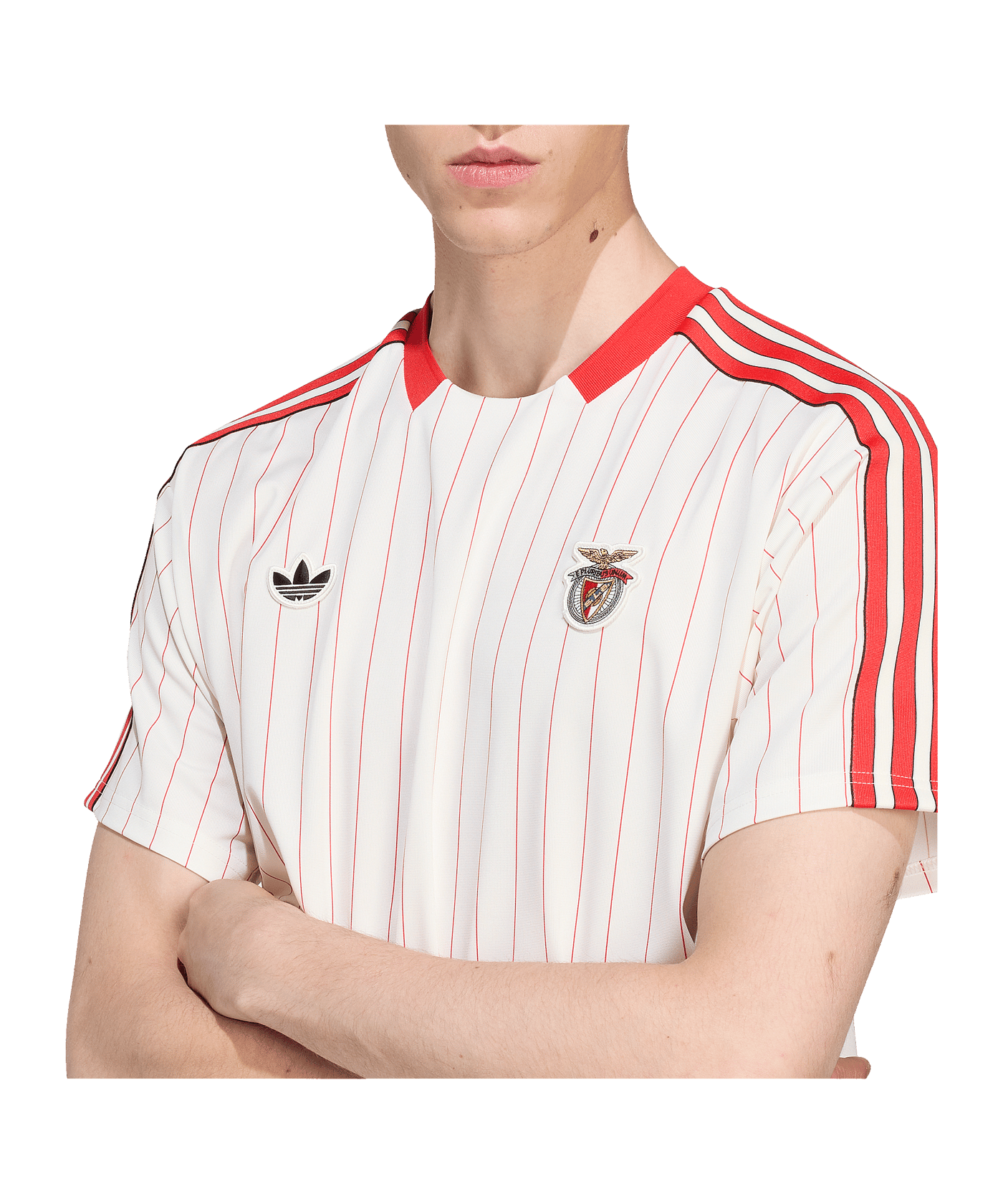 adidas Benfica Lissabon Terrarce Icons Trikot Weiß - weiss