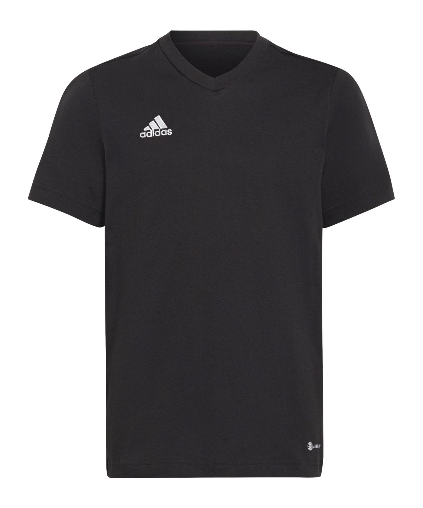 adidas Entrada 22 T-Shirt Kids Schwarz - schwarz