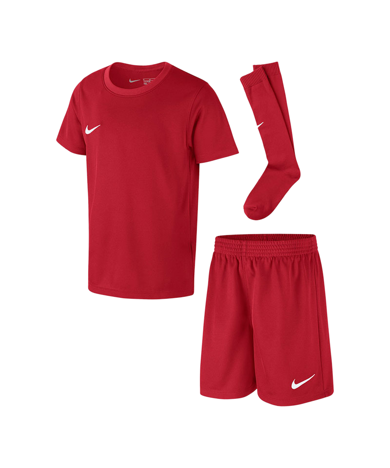 Nike Dry Park Kit Trikotset Kids Rot F657 | - rot
