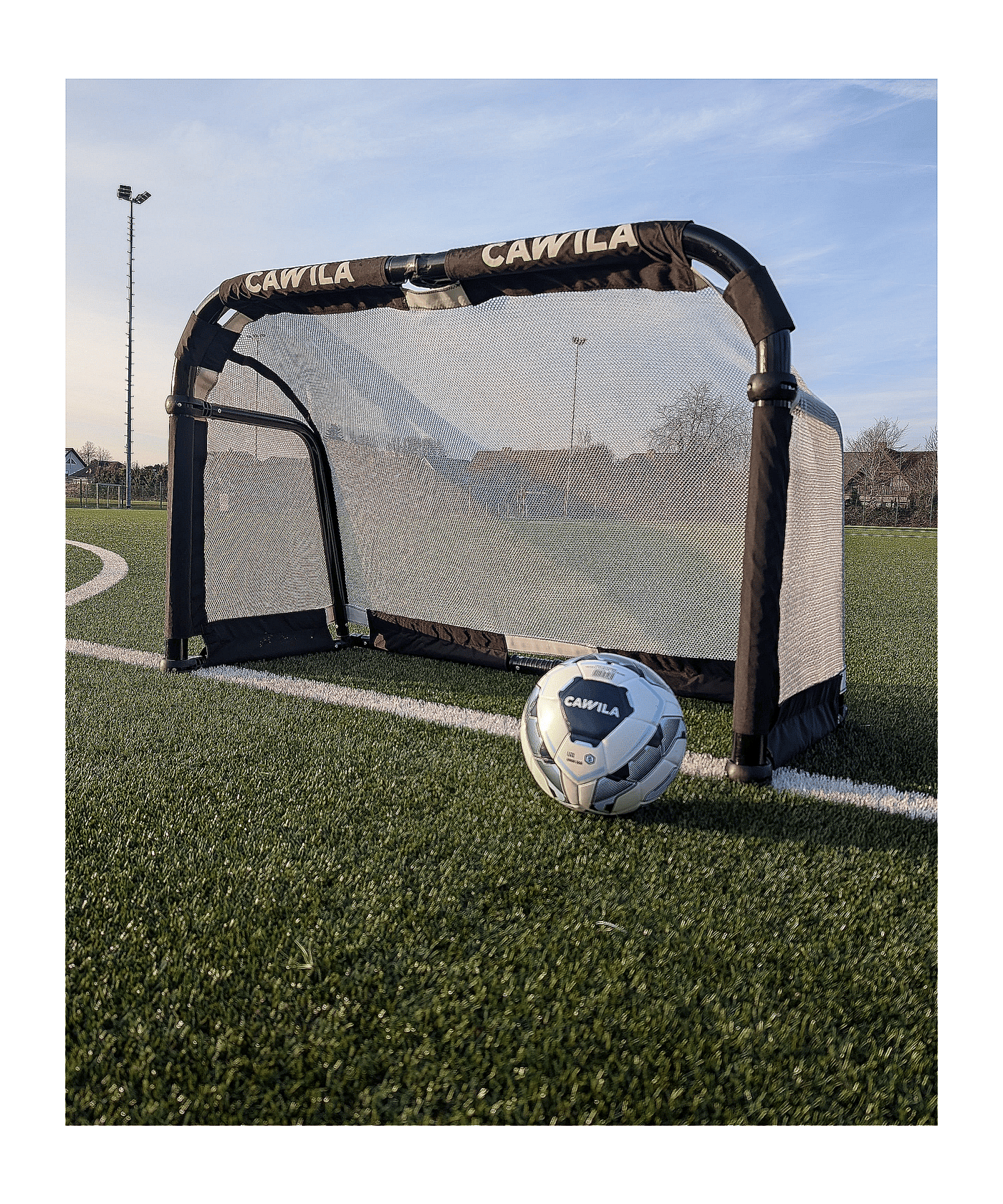 Cawila ACADEMY Aluminium Klapptor 120x80cm | - schwarz