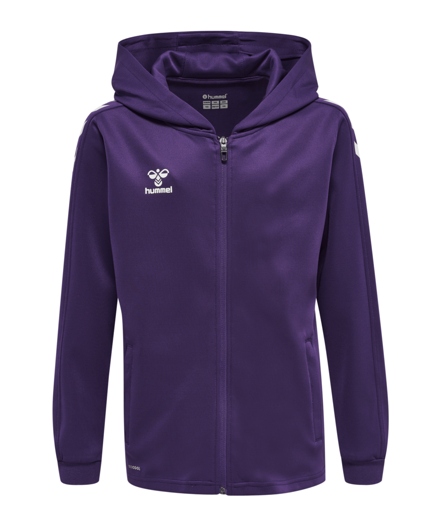 Hummel hmlCore XK Poly Kapuzenjacke Kids F3332 - lila