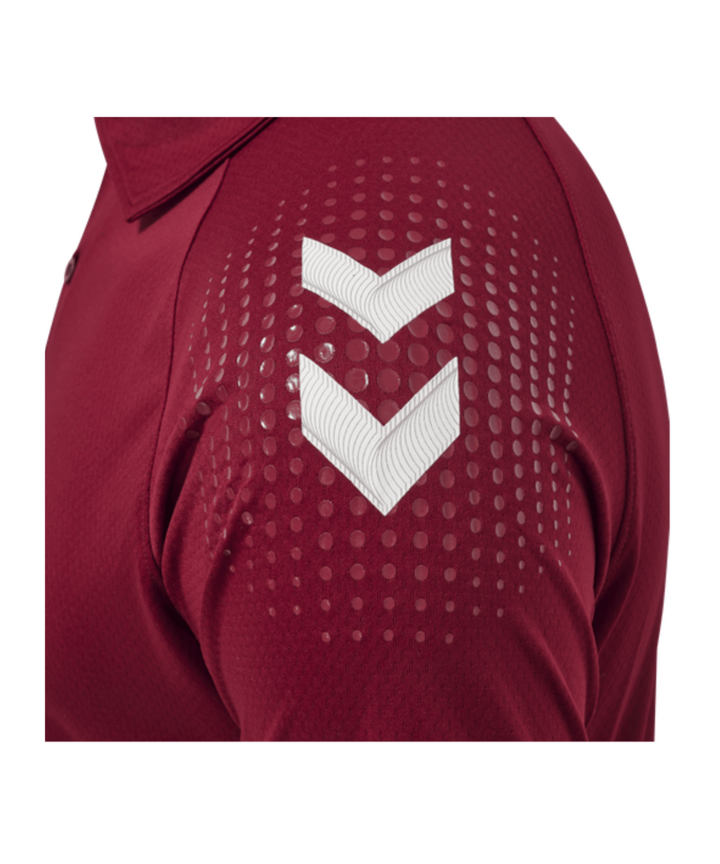 Hummel hmlLEAD Functional Poloshirt Rot F3584 - rot