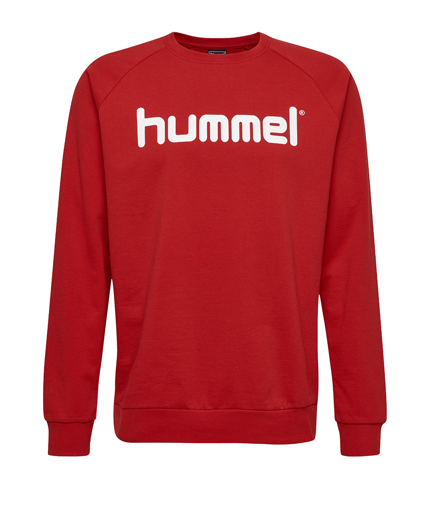 Hummel Cotton Logo Sweatshirt F3062 | rot - rot