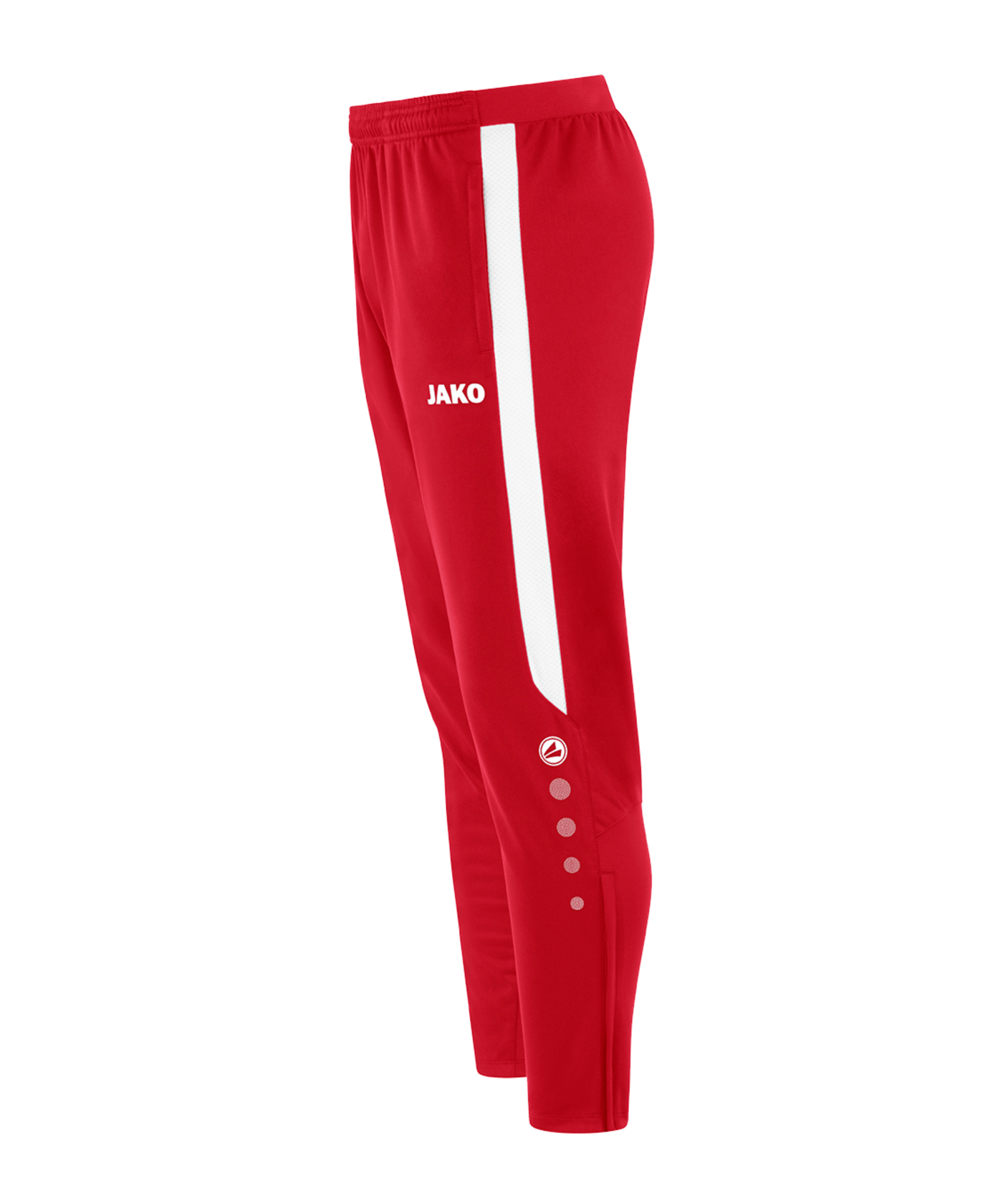 JAKO Power Polyesterhose Kids Rot Weiss F105 - rot