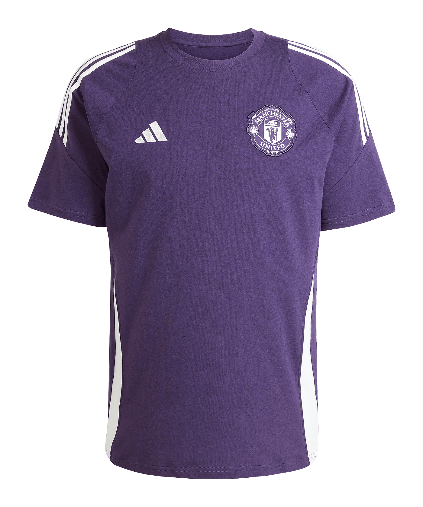 adidas Manchester United Tiro T-Shirt Lila - lila