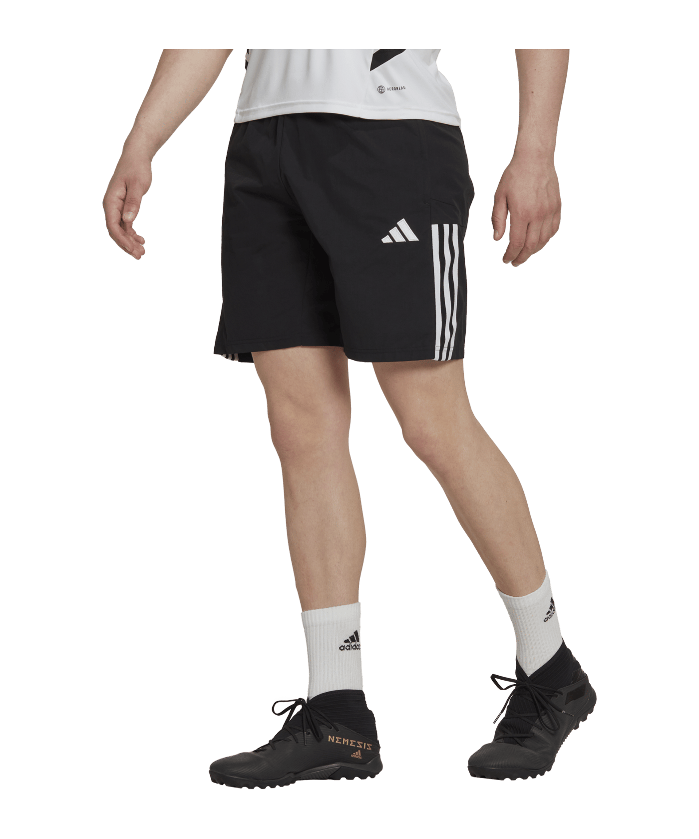 adidas Tiro 23 Competition Short Schwarz - schwarz