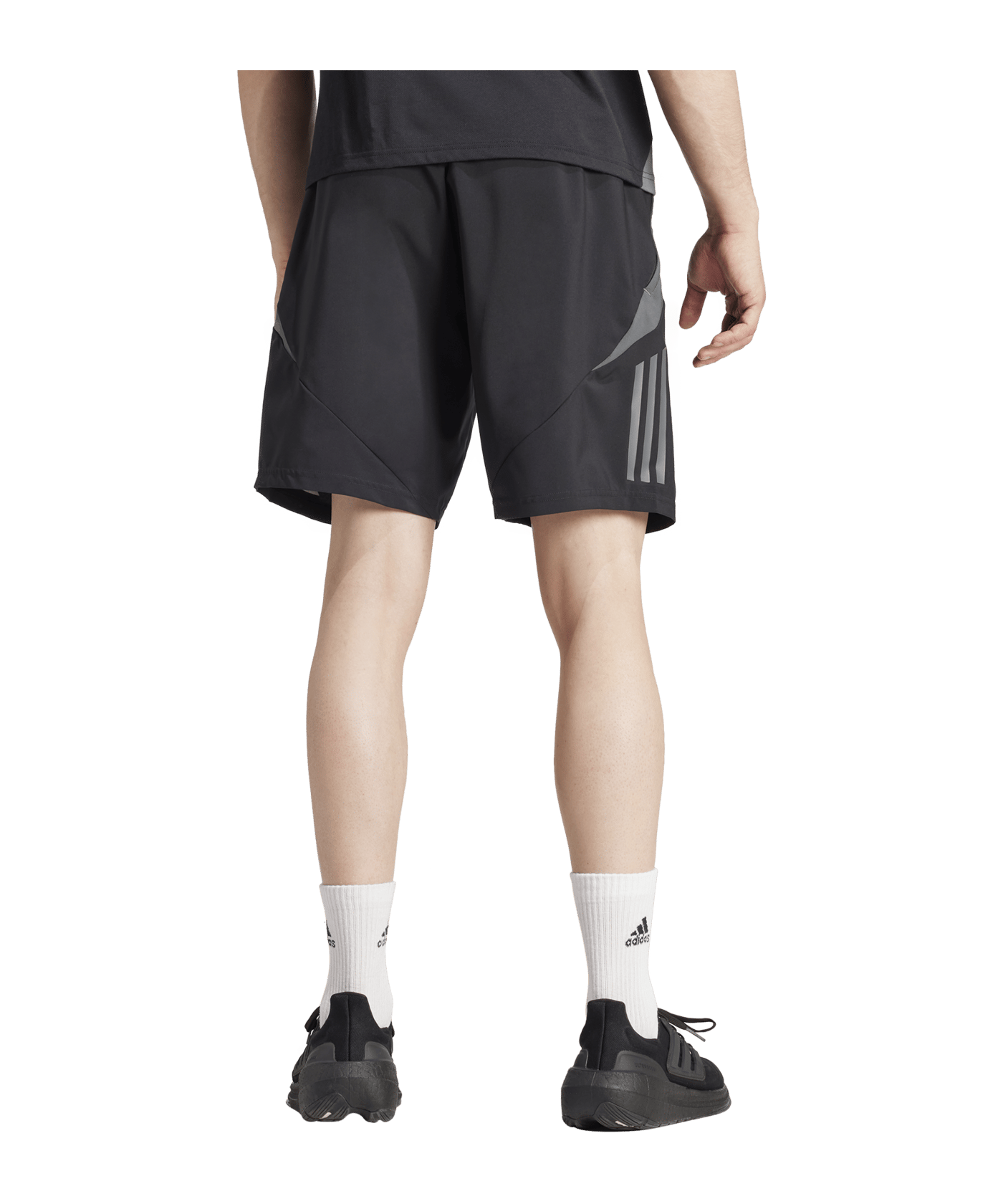 adidas Tiro 24 Short Schwarz Weiss | - schwarz