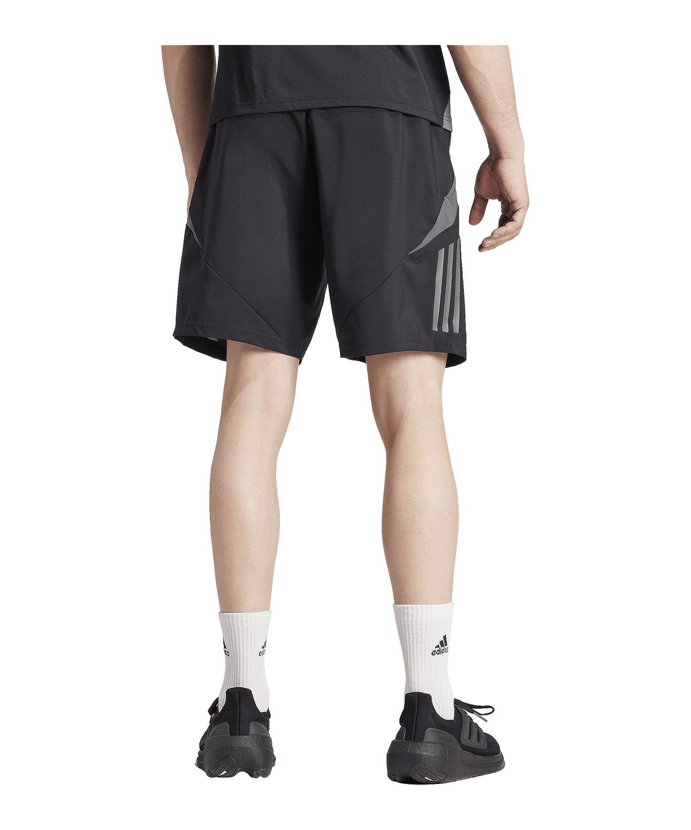 adidas Tiro 24 Short Schwarz Weiss - schwarz