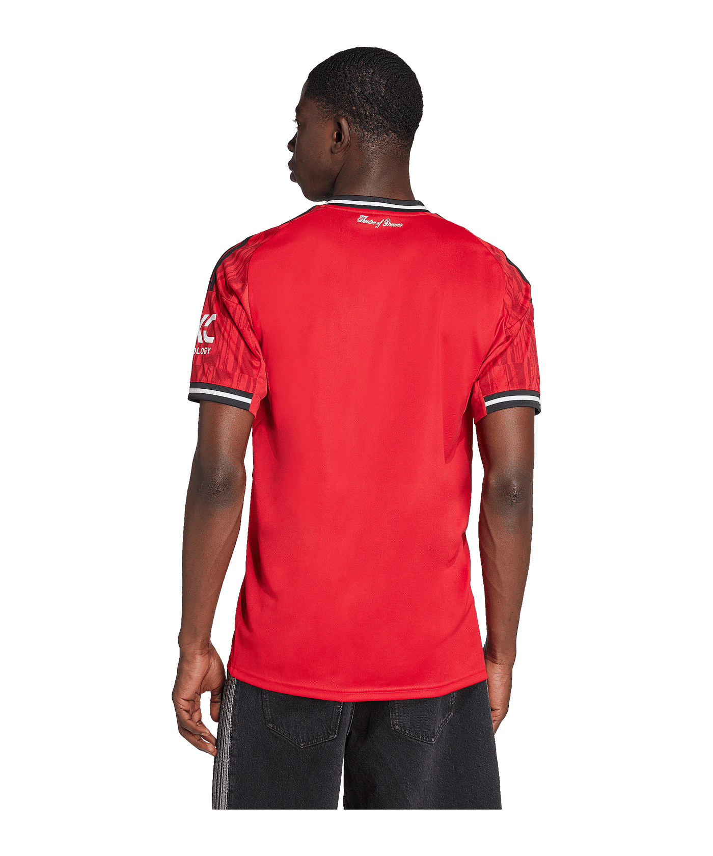 adidas Manchester United Trikot Home 2025/2026 Rot - rot
