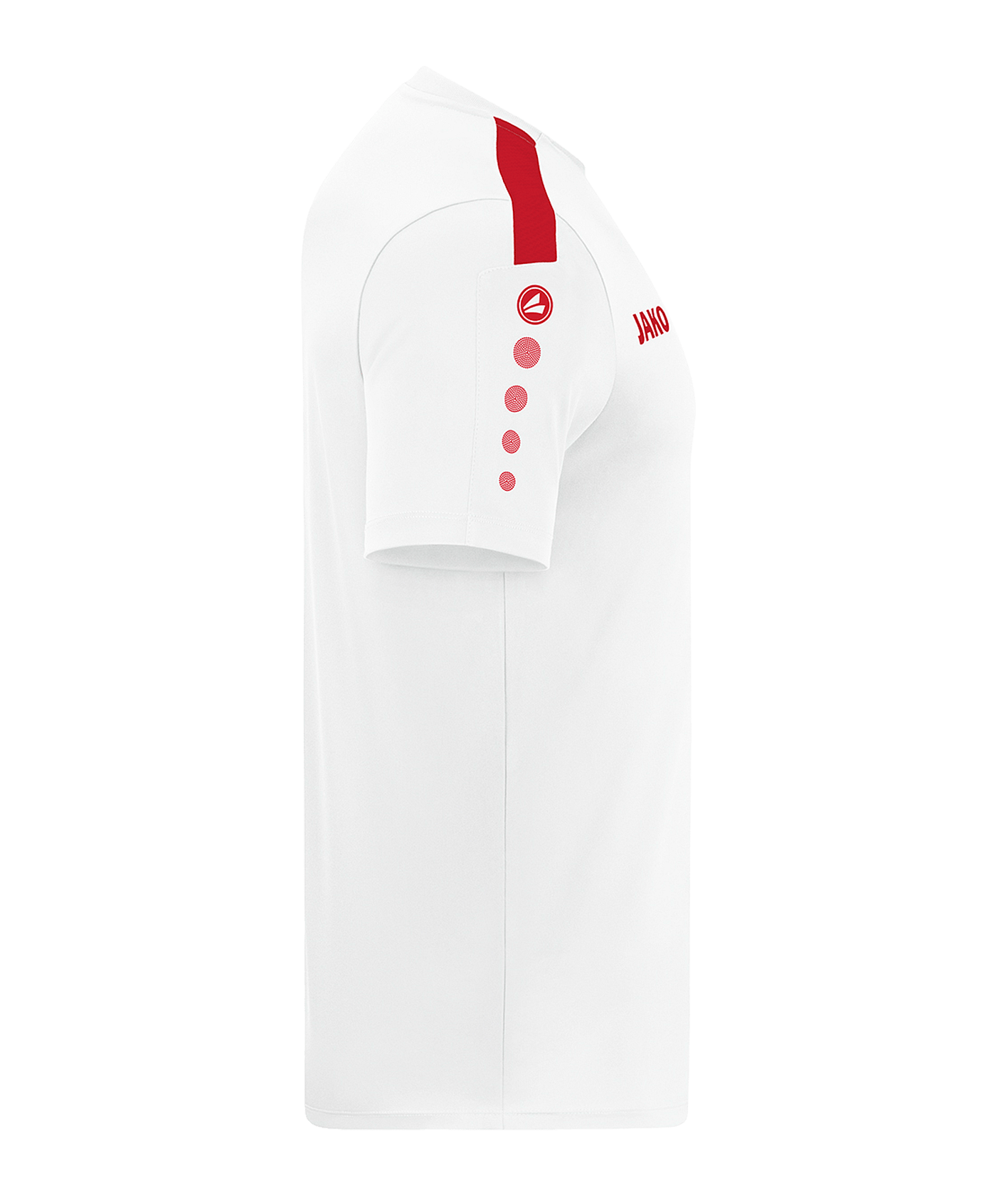JAKO Power Trikot Kids Weiss Rot F004 - weiss