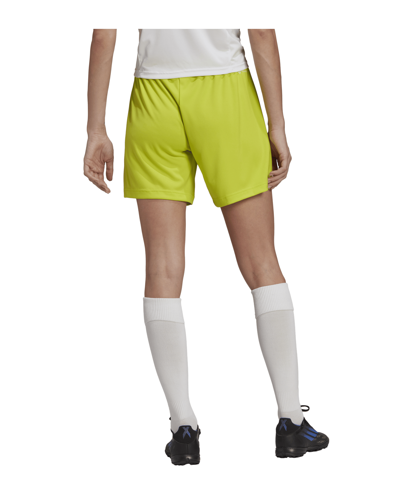 adidas Entrada 22 Short Damen Grün Weiss - gruen