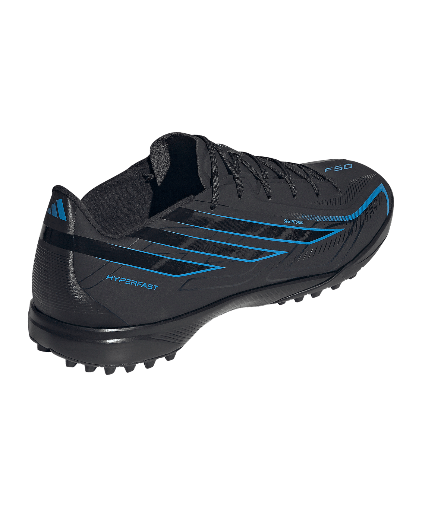adidas F50 Hyperfast League TF Schwarz - schwarz