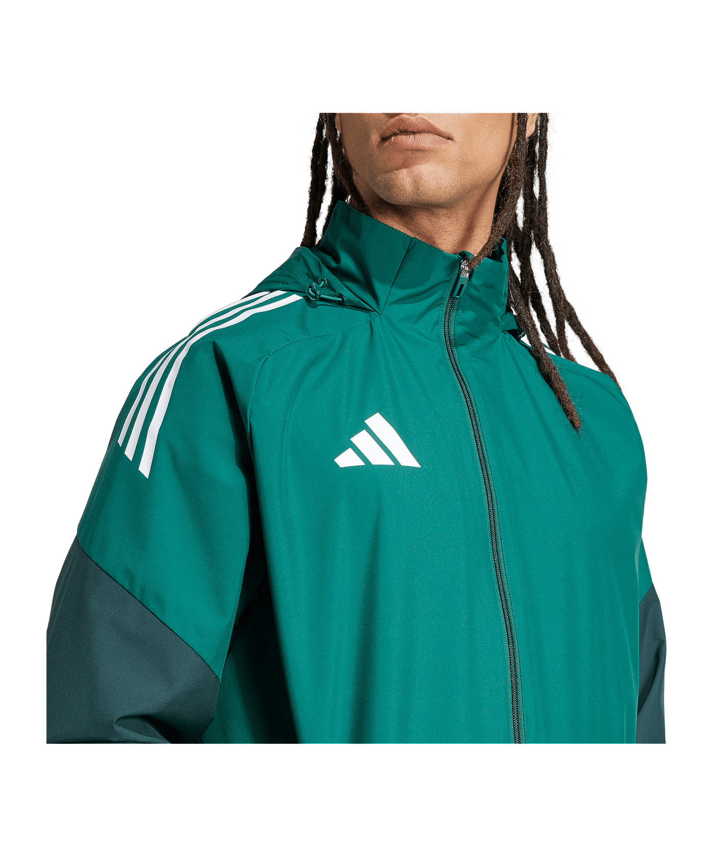 adidas Tiro 25 Competition Regenjacke Grün | - gruen