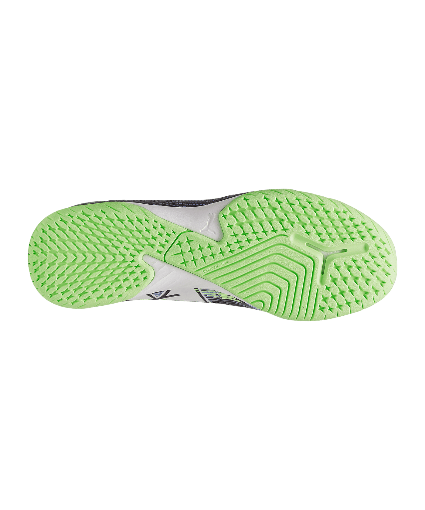 PUMA FUTURE 7 Match + Mid IN Lights Out Jr Kids Grau Weiss F03 - grau