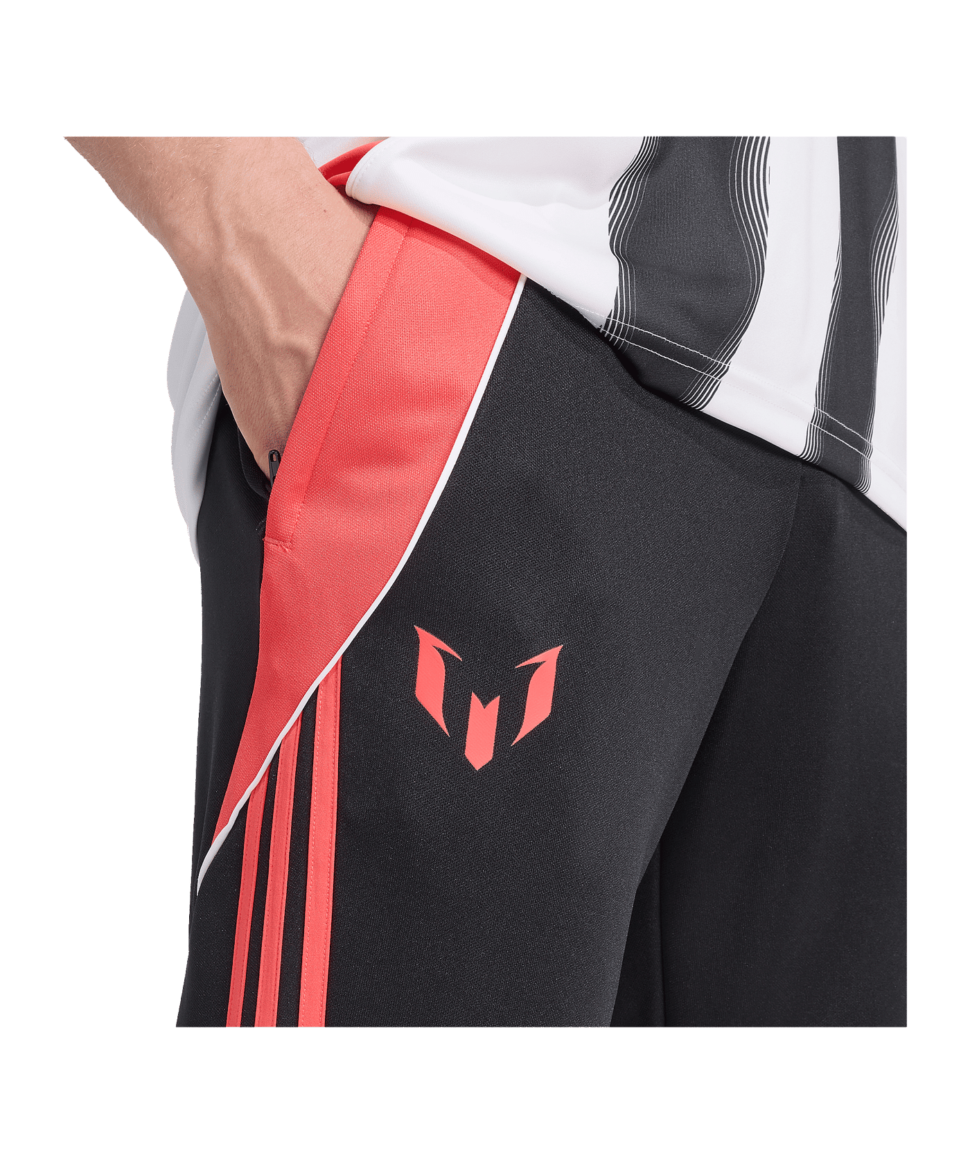 adidas Messi Jogginghose Schwarz - schwarz