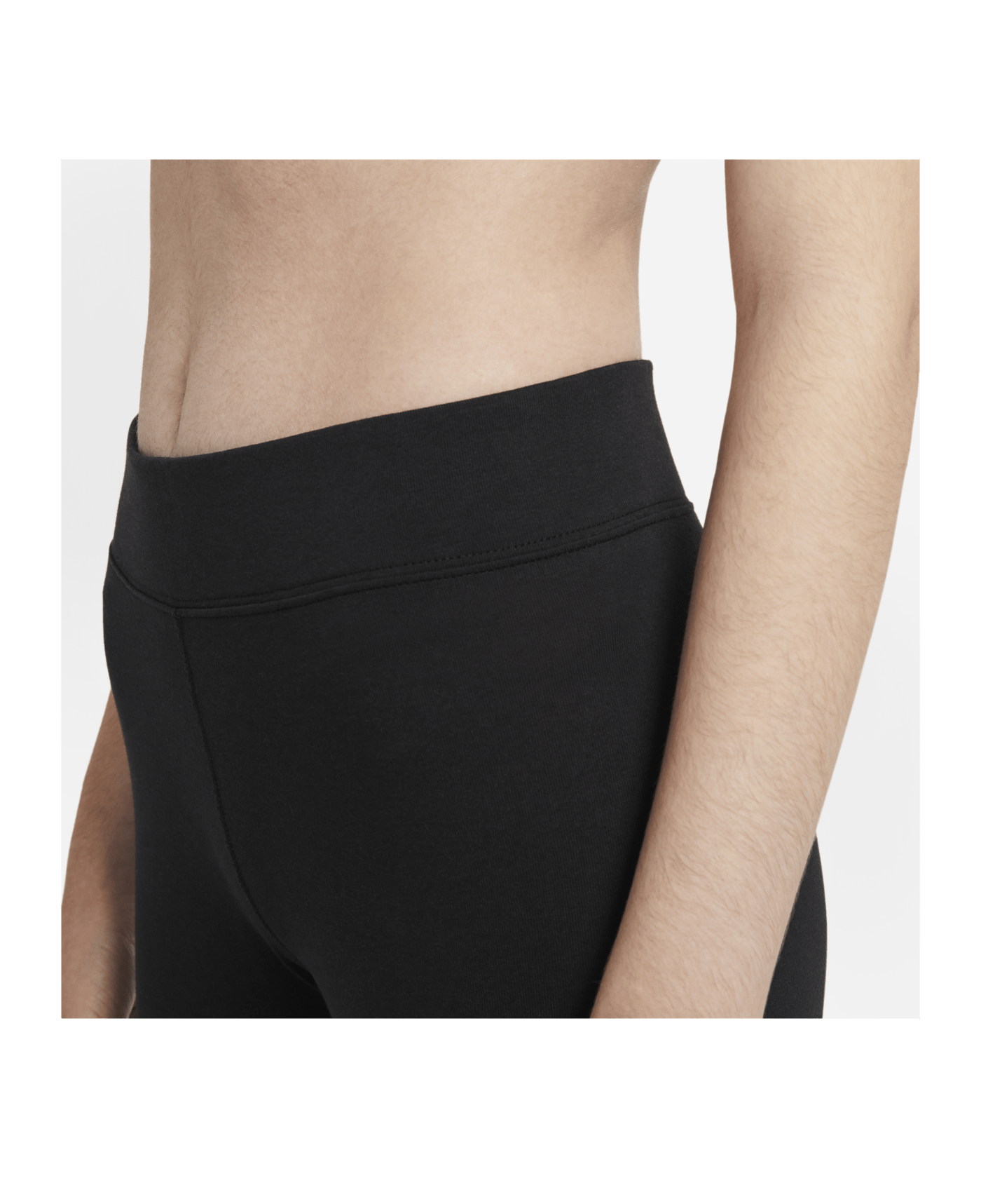 Nike Essentials Swoosh Leggings Damen Schwarz F010 - schwarz