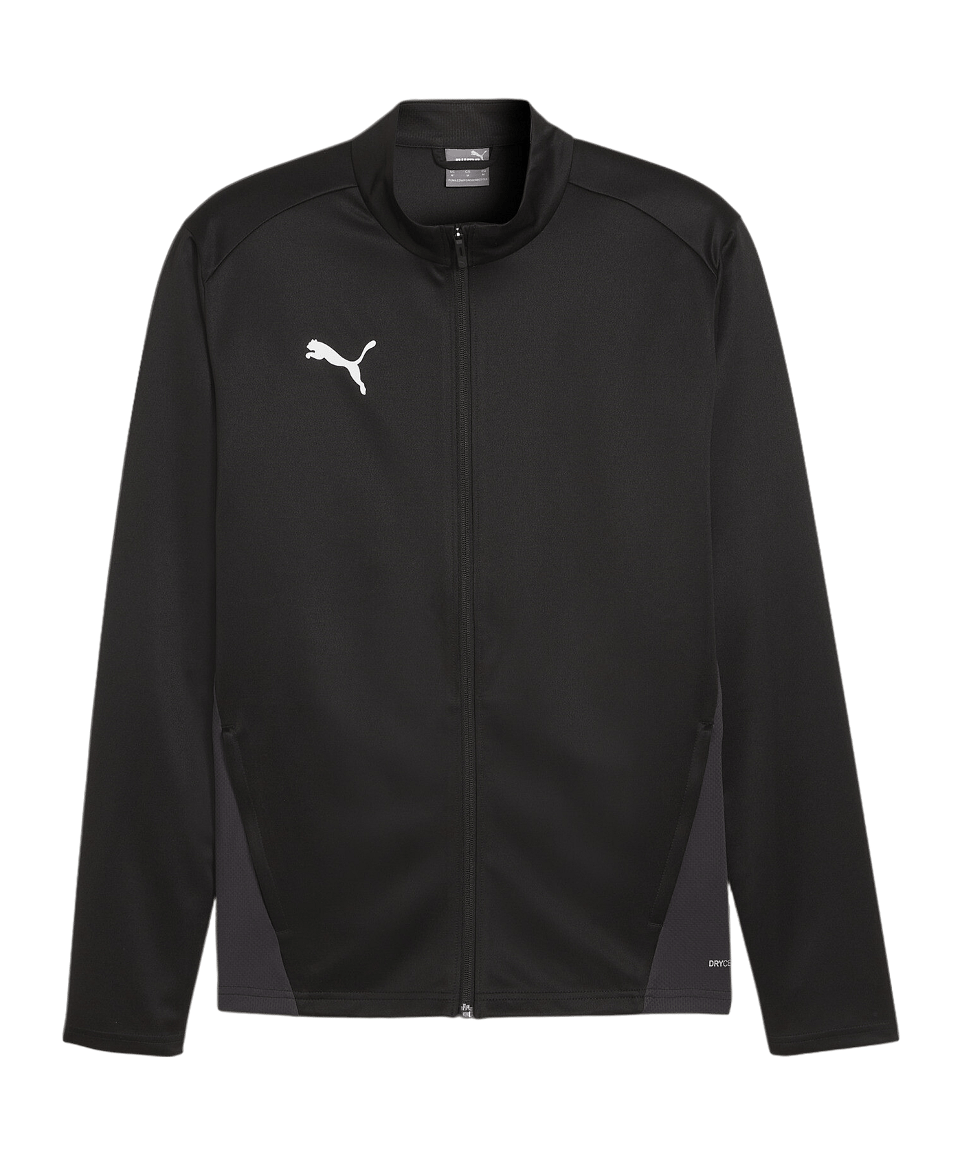 PUMA teamGOAL Trainingsjacke Schwarz 03 - schwarz