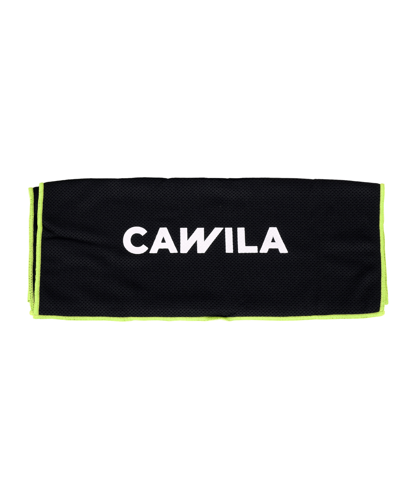 Cawila Academy Ice kühlendes Handtuch Schwarz Gelb - schwarz