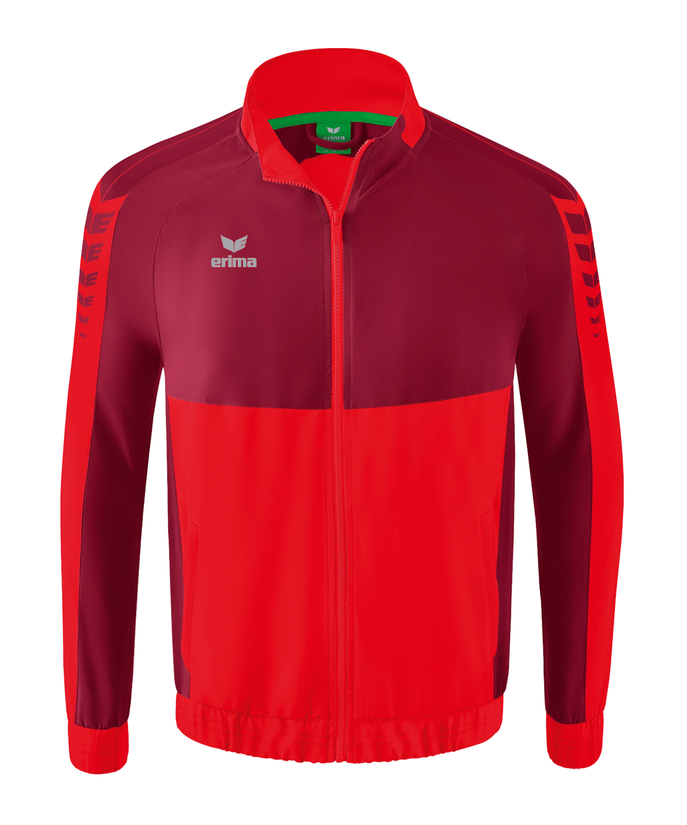 Erima Six Wings Präsentationsjacke Rot - rot