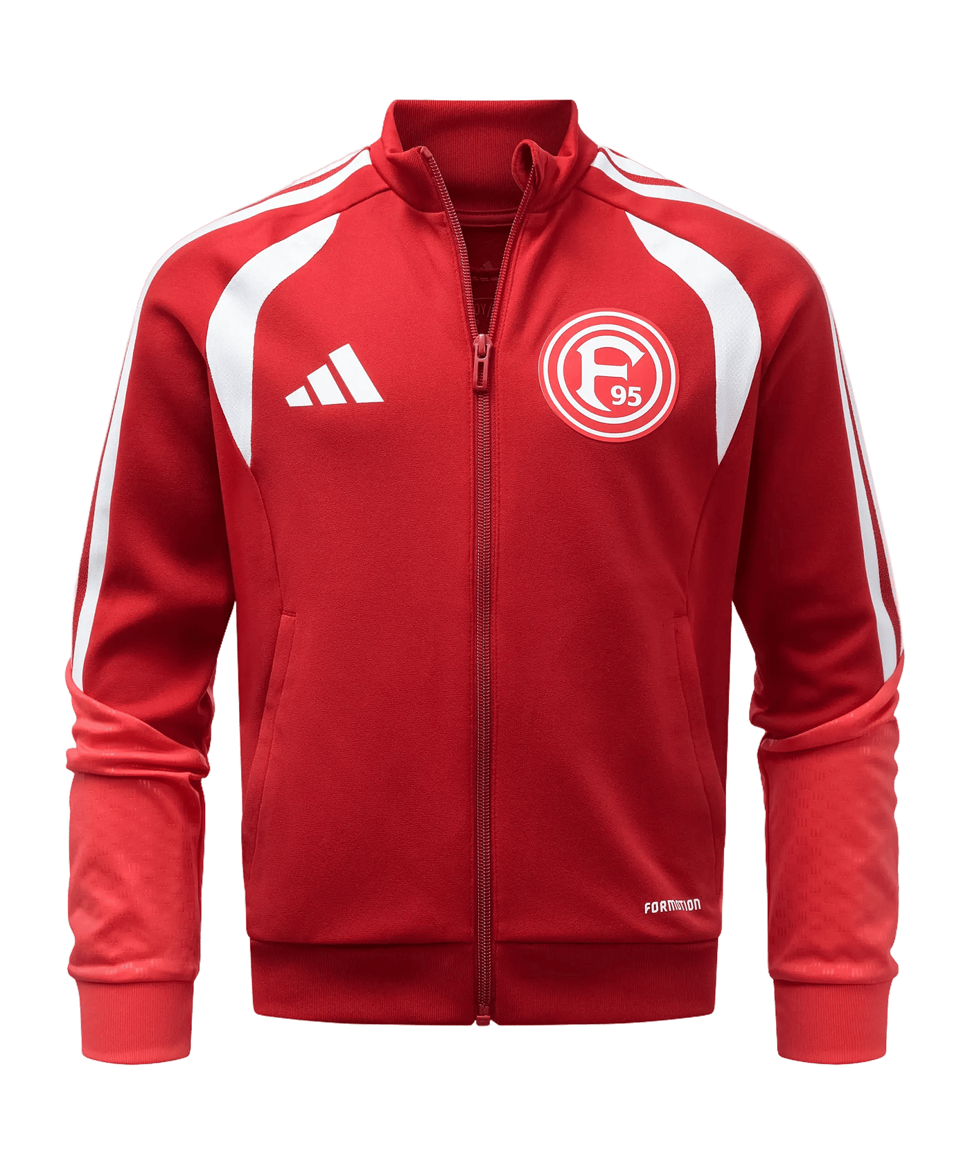 adidas Fortuna Düsseldorf Trainingsjacke 2026/2027 Kids Rot - rot