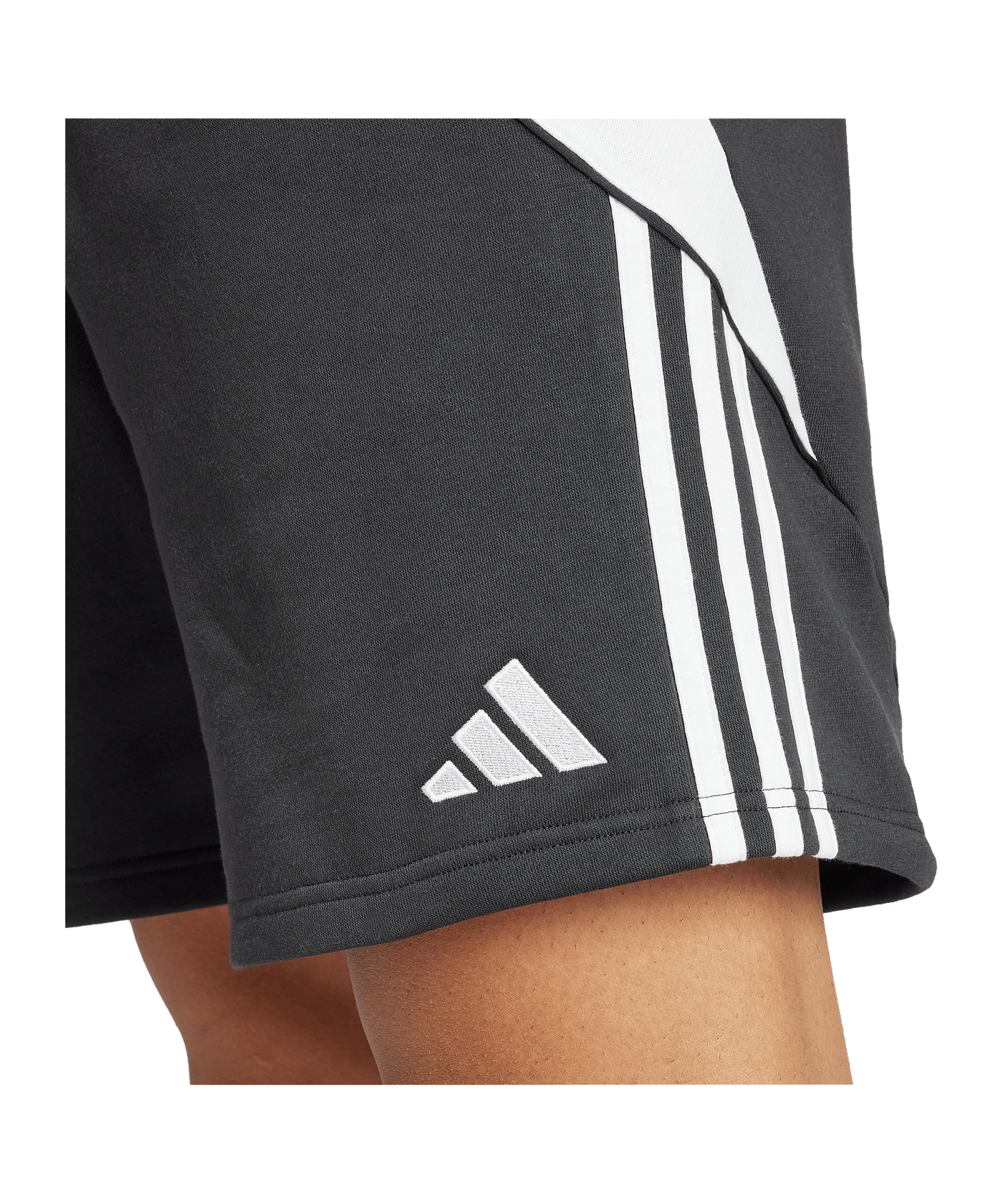 adidas Tiro 24 Trainingsshort Schwarz Weiss - schwarz