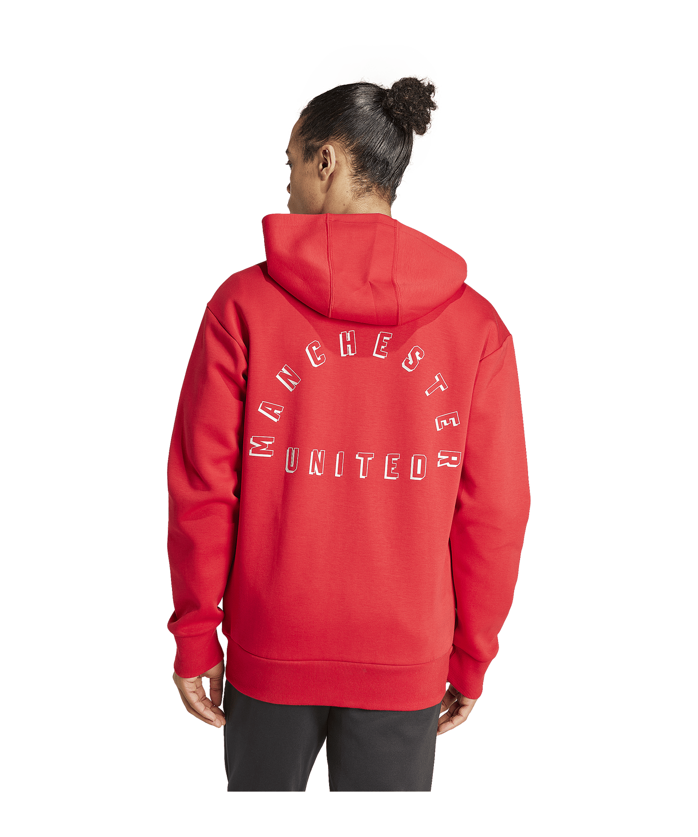 adidas Manchester United Anthem Jacke Rot - rot