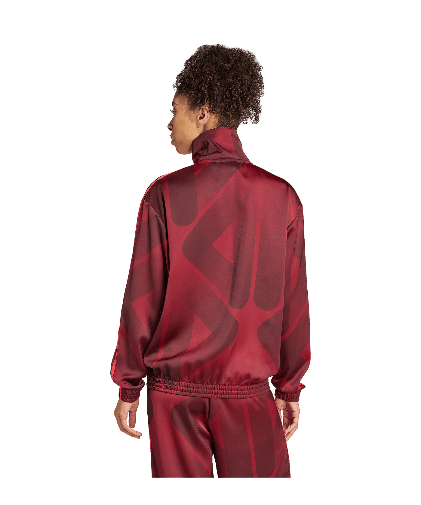 adidas Deutschland Track Sweatshirt Damen Rot - rot