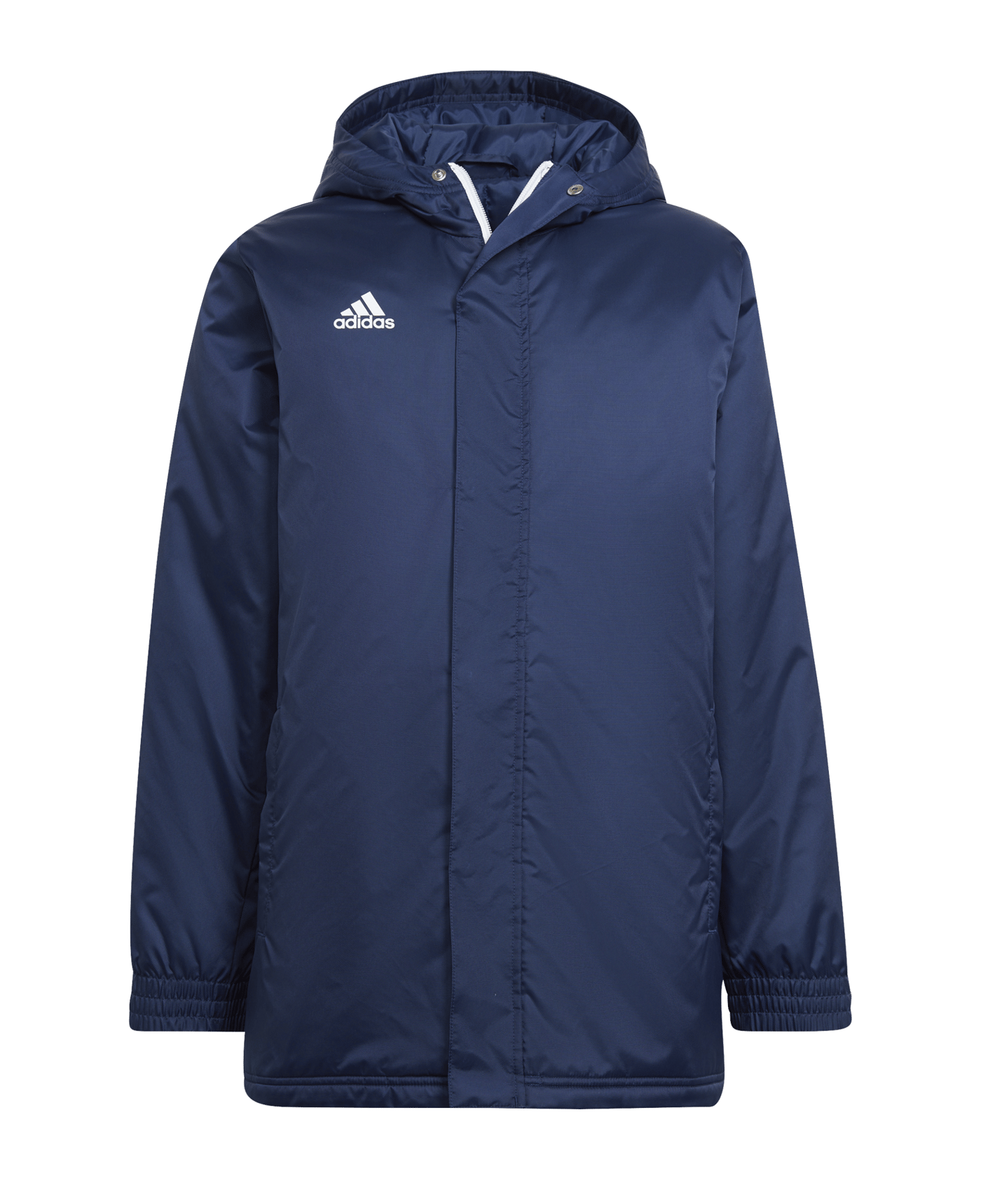adidas Entrada 22 Stadium Winterjacke Kids Blau - blau