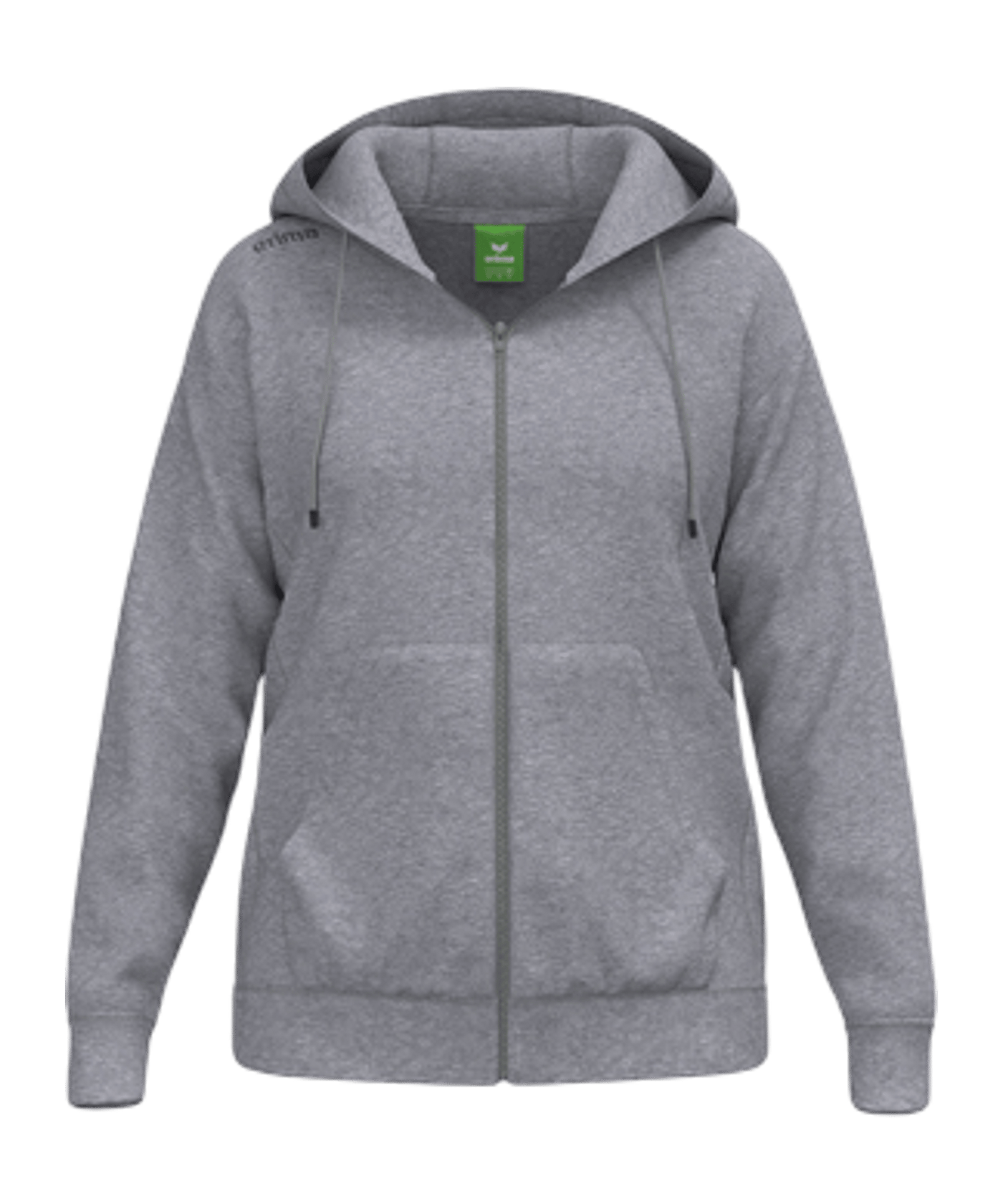 Erima TS Kapuzenjacke Damen Grau | - grau