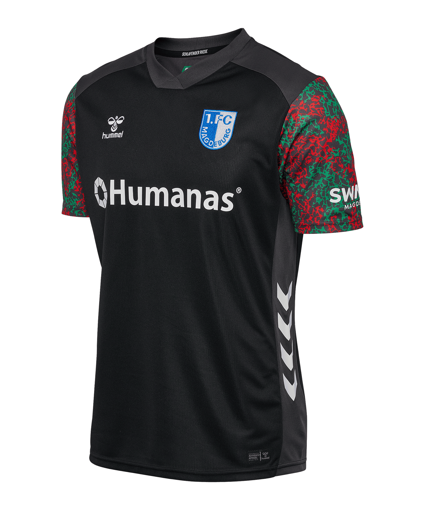 Hummel 1. FC Magdeburg Trikot 3rd 2025/2026 Schwarz F2001 - schwarz